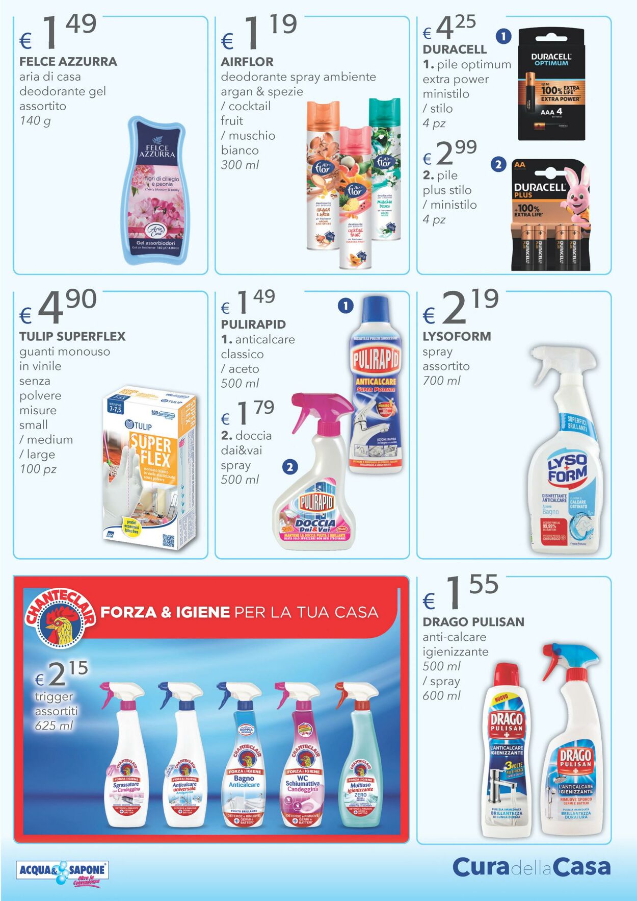 Volantino Acqua e sapone 04.04.2024 - 21.04.2024