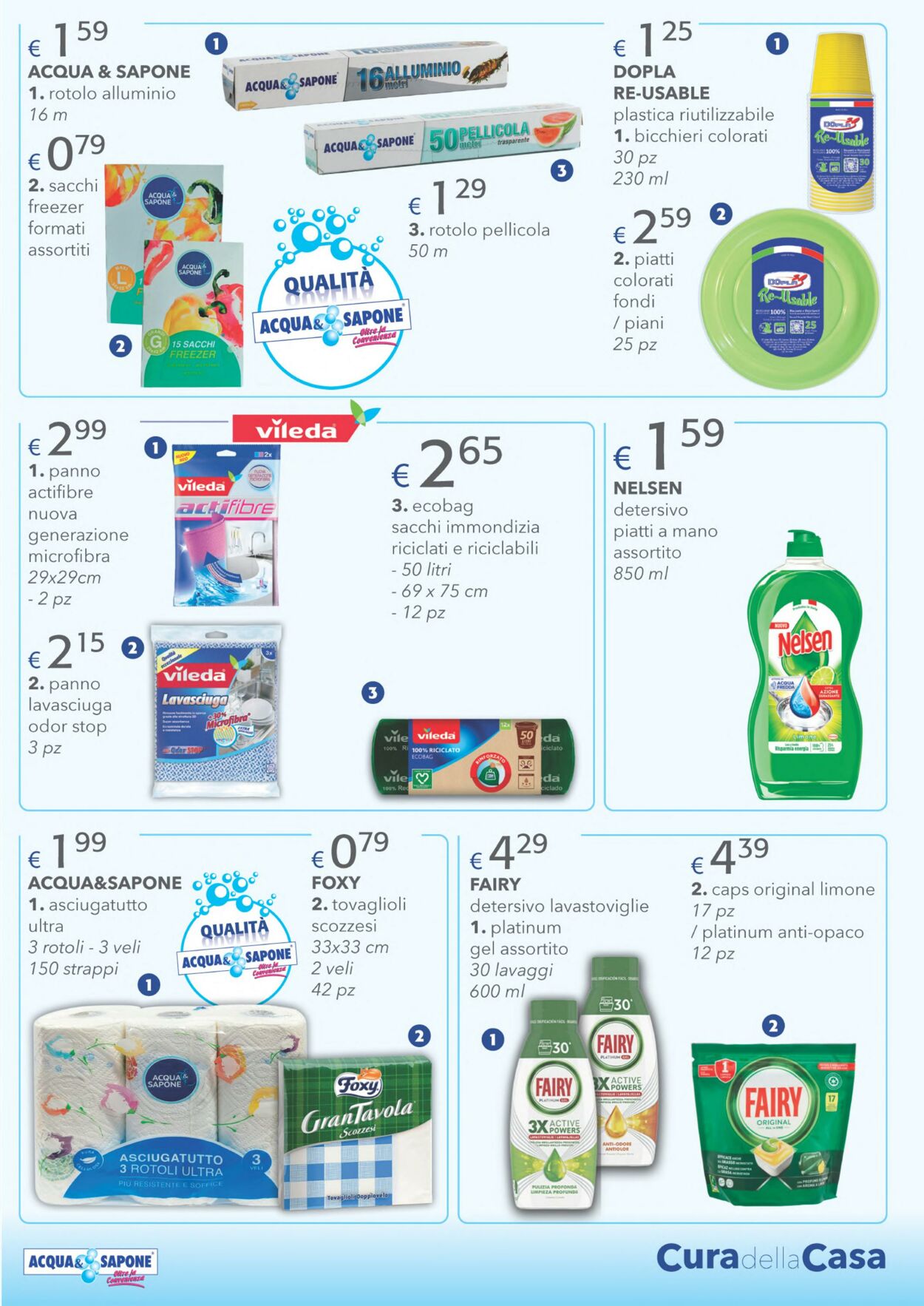 Volantino Acqua e sapone 04.04.2024 - 21.04.2024