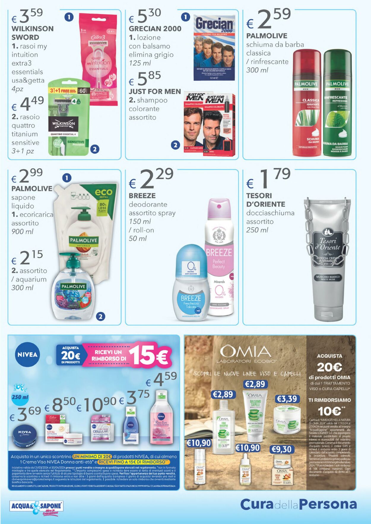 Volantino Acqua e sapone 04.04.2024 - 21.04.2024