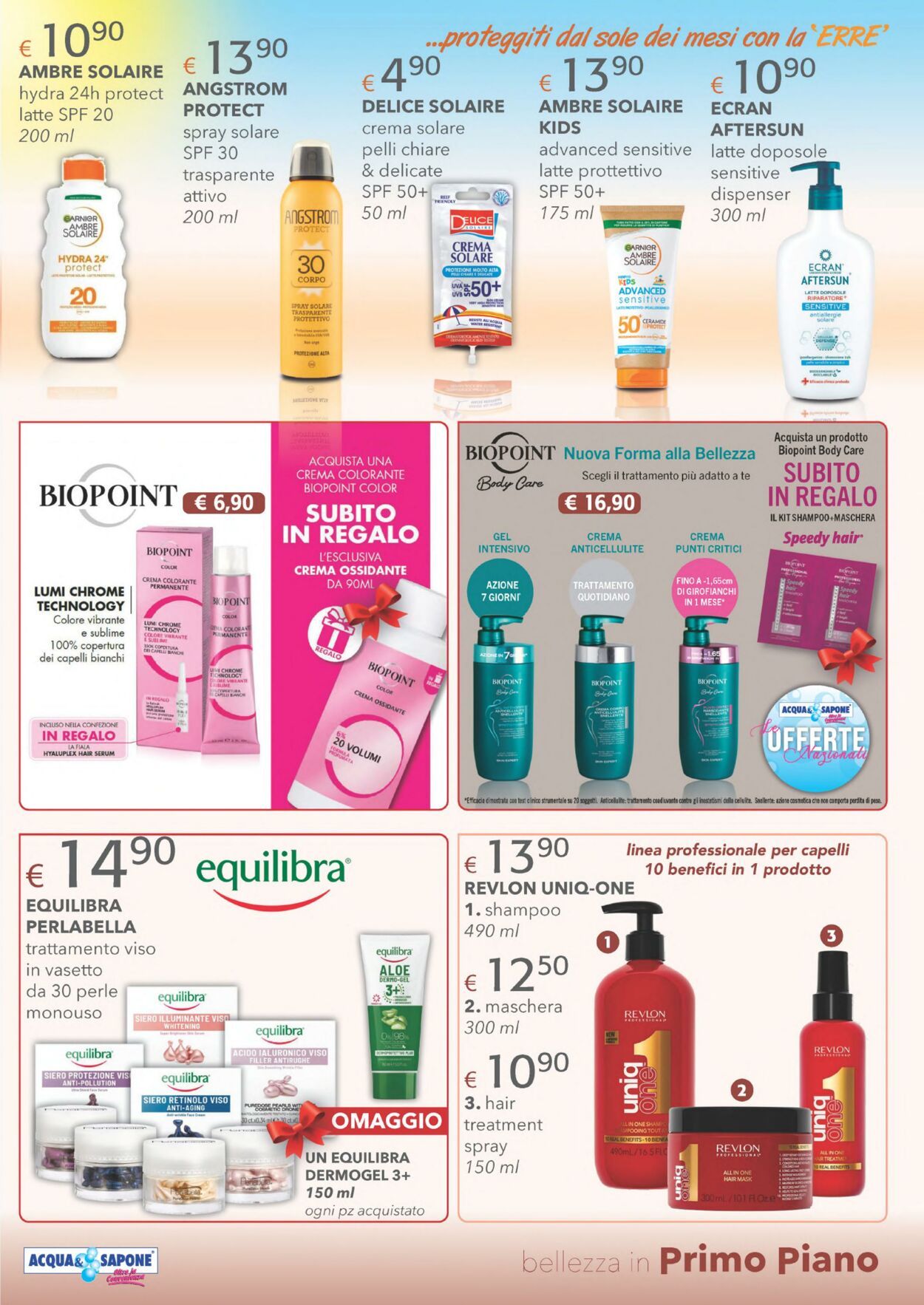 Volantino Acqua e sapone 04.04.2024 - 21.04.2024