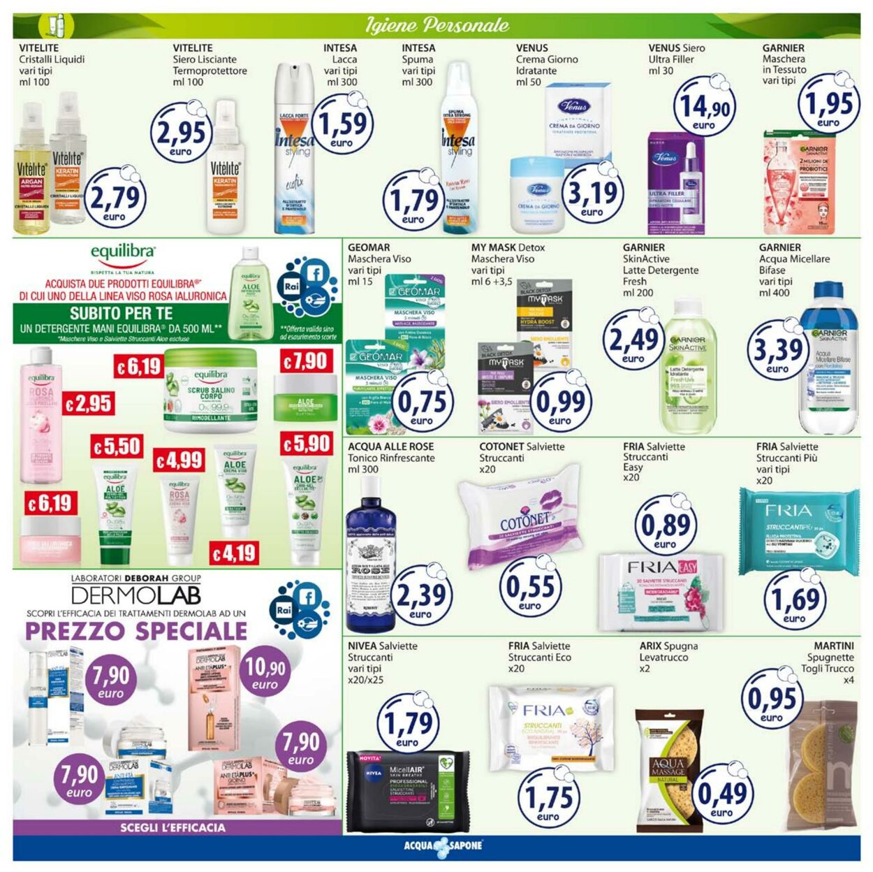 Volantino Acqua e sapone 02.01.2022 - 15.01.2022