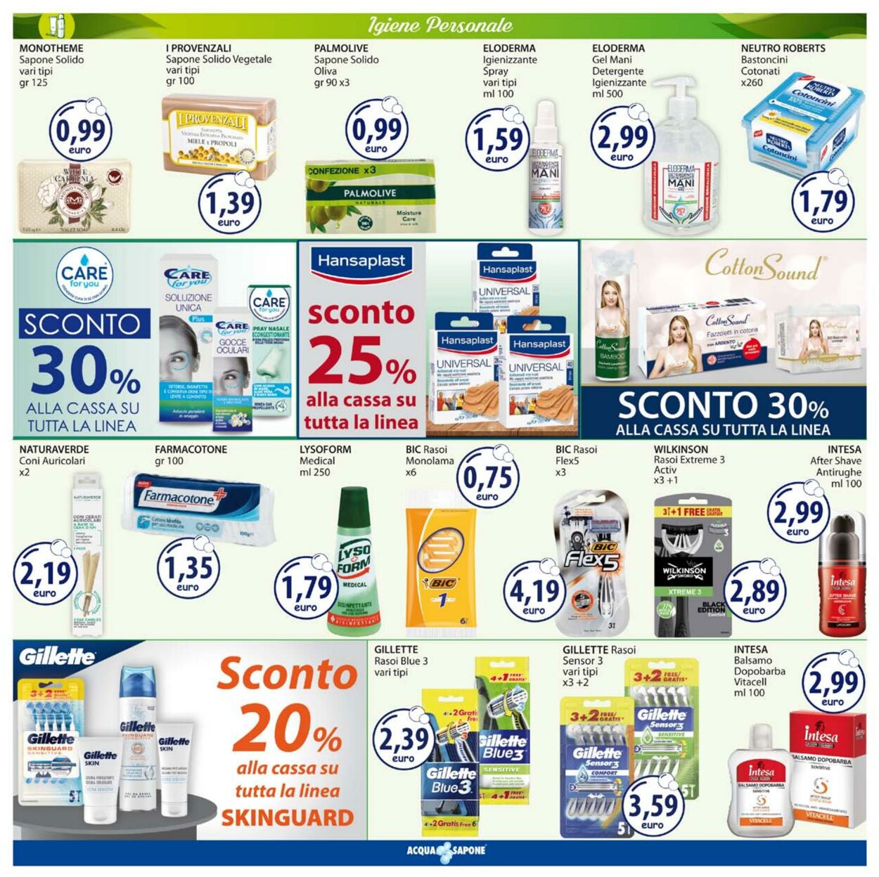 Volantino Acqua e sapone 02.01.2022 - 15.01.2022