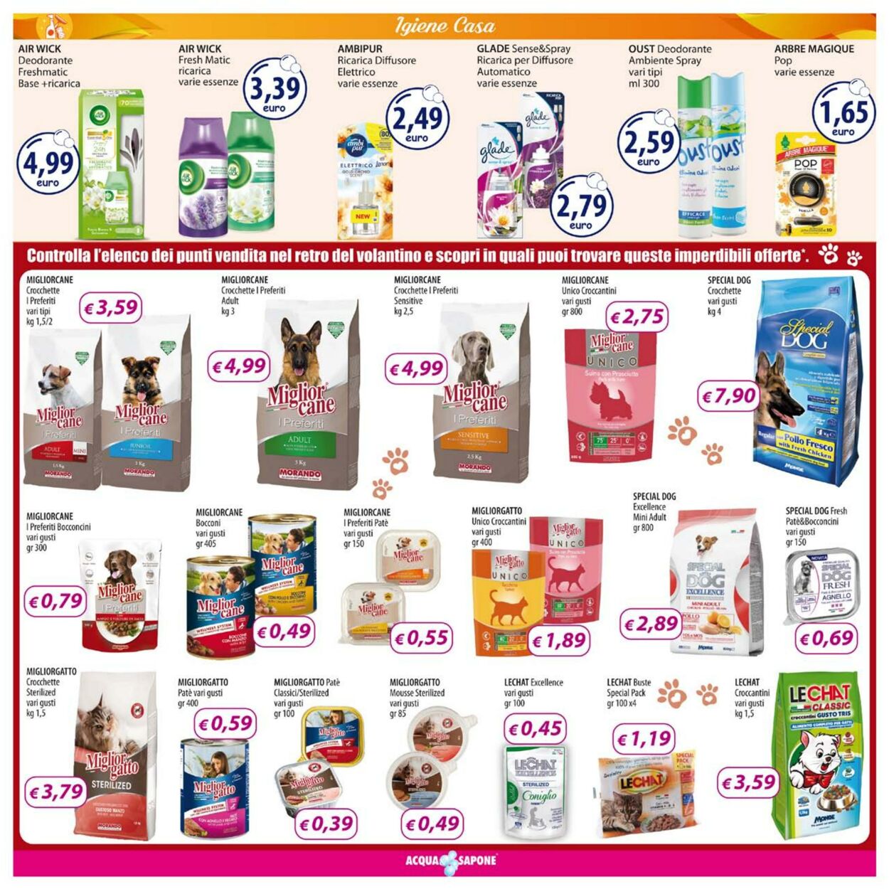 Volantino Acqua e sapone 02.01.2022 - 15.01.2022