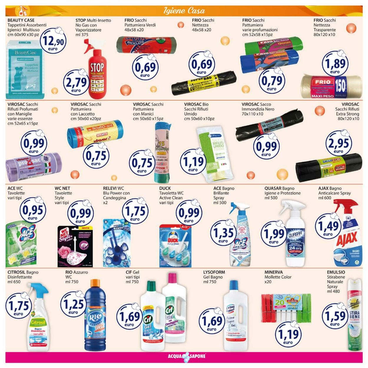 Volantino Acqua e sapone 02.01.2022 - 15.01.2022