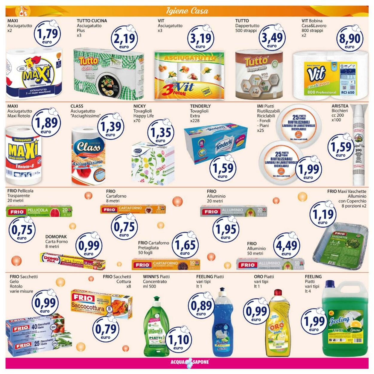 Volantino Acqua e sapone 30.01.2023 - 12.02.2023