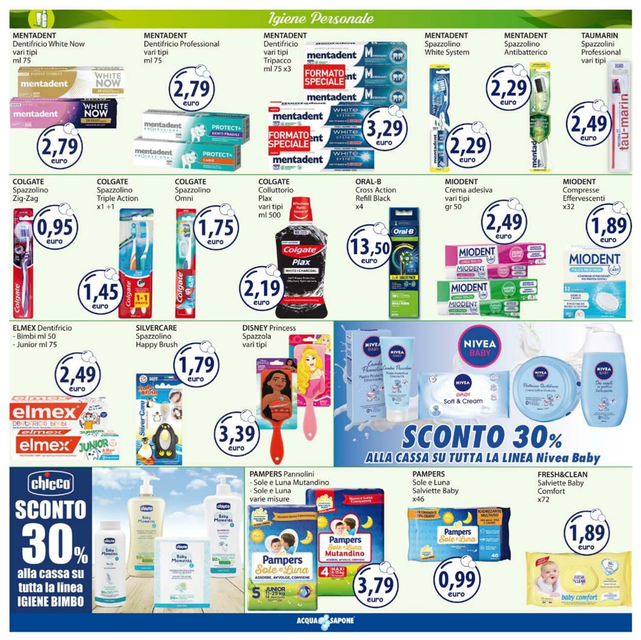 Volantino Acqua e sapone 30.01.2023 - 12.02.2023