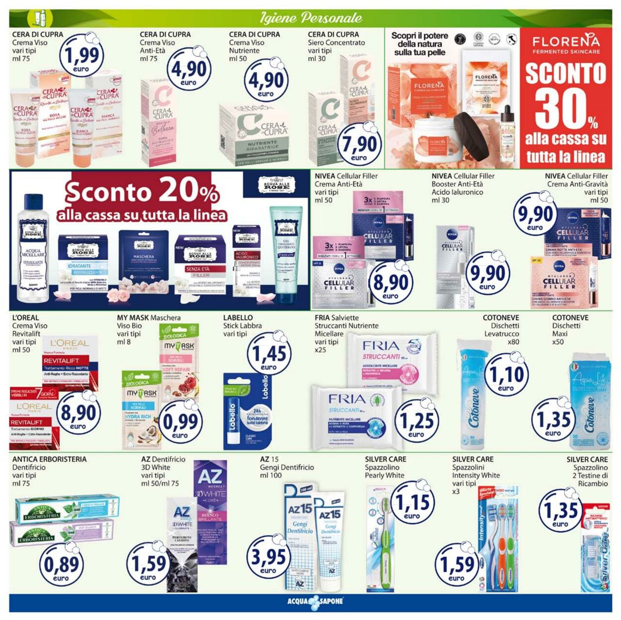 Volantino Acqua e sapone 30.01.2023 - 12.02.2023