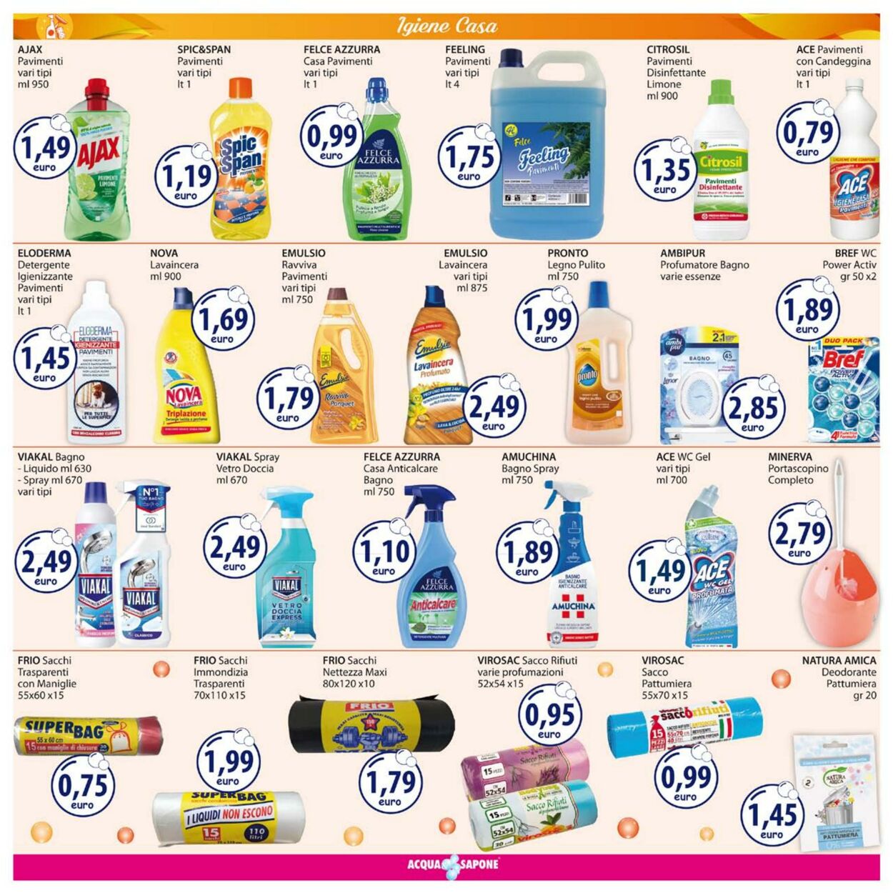 Volantino Acqua e sapone 30.01.2023 - 12.02.2023