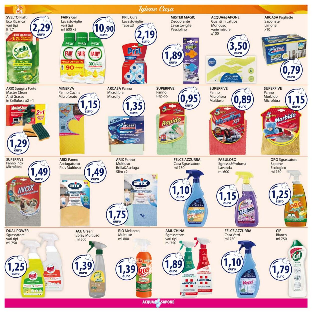 Volantino Acqua e sapone 30.01.2023 - 12.02.2023