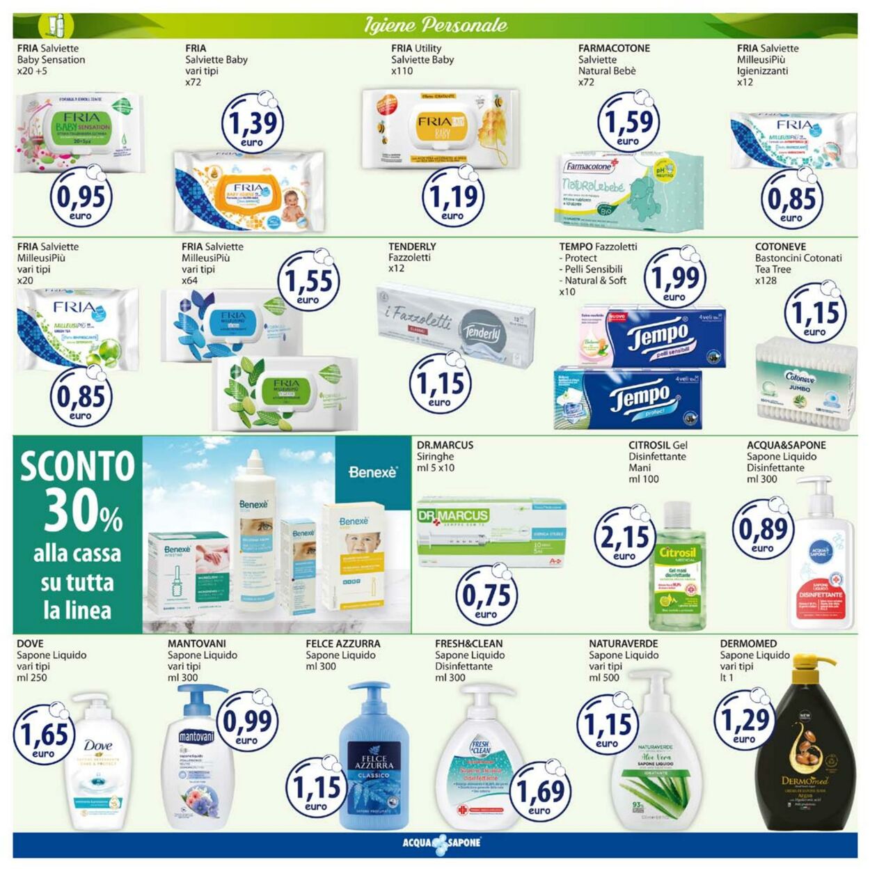 Volantino Acqua e sapone 30.01.2023 - 12.02.2023