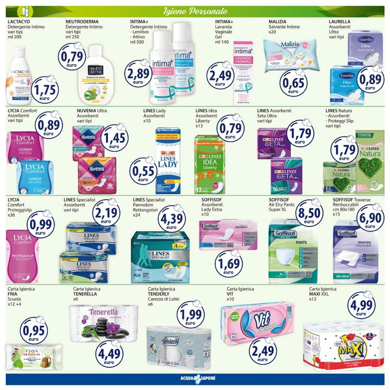 Volantino Acqua e sapone 30.01.2023 - 12.02.2023