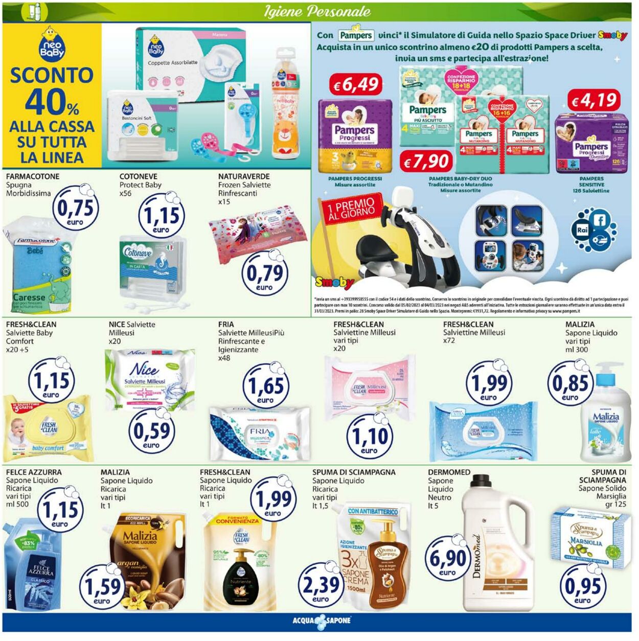 Volantino Acqua e sapone 13.02.2023 - 26.02.2023