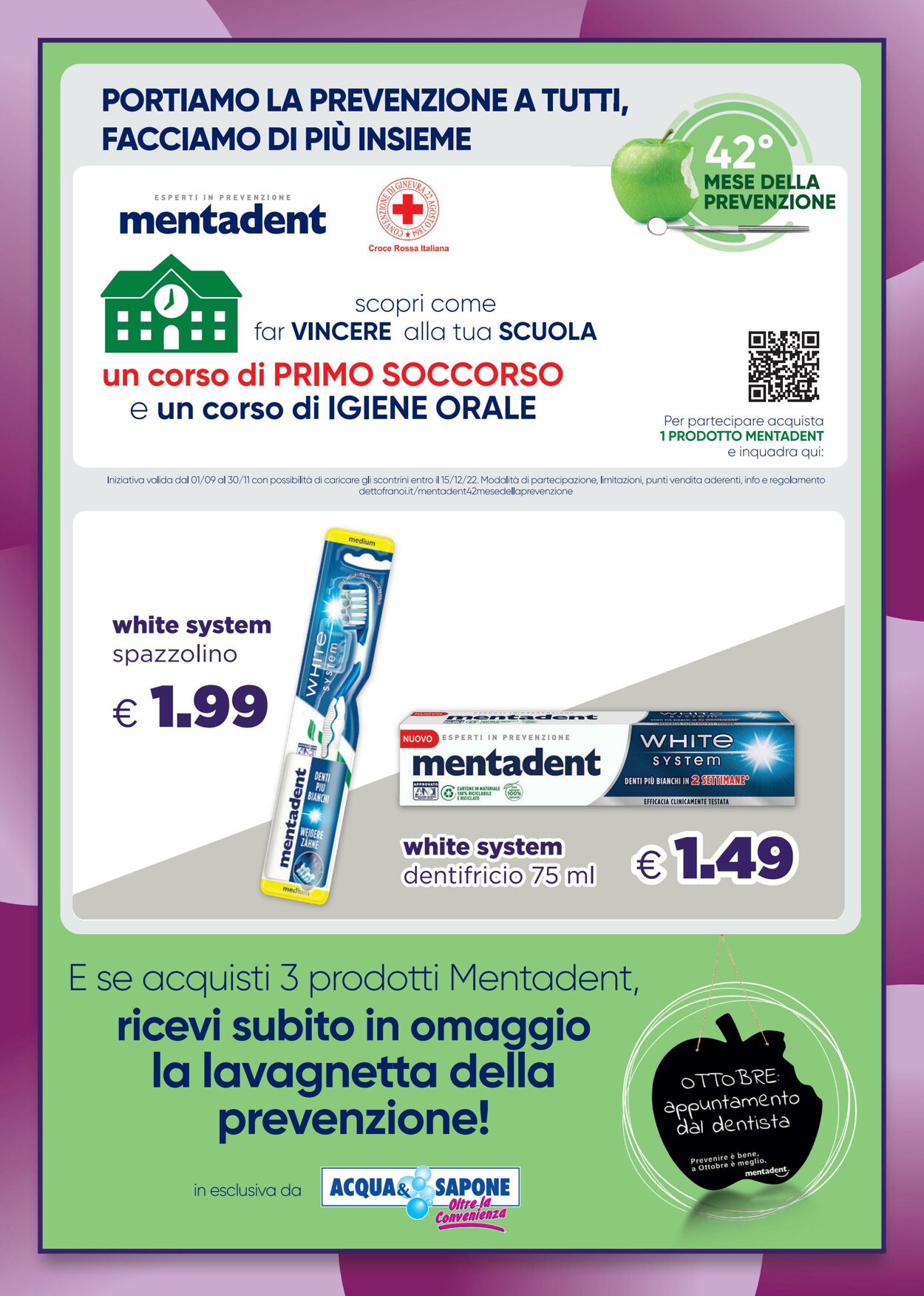 Volantino Acqua e sapone 16.10.2022 - 05.11.2022