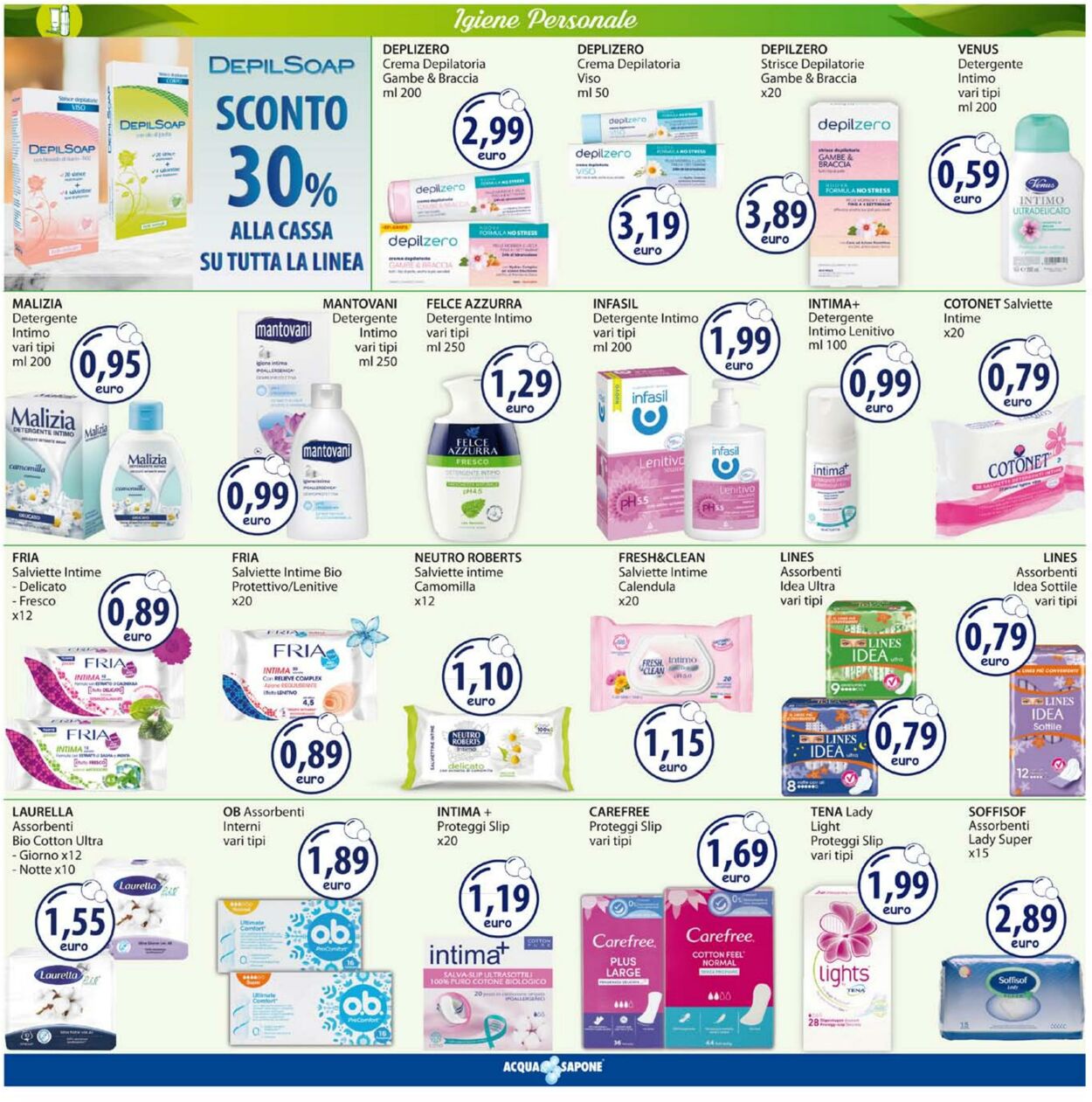 Volantino Acqua e sapone 27.02.2023 - 12.03.2023