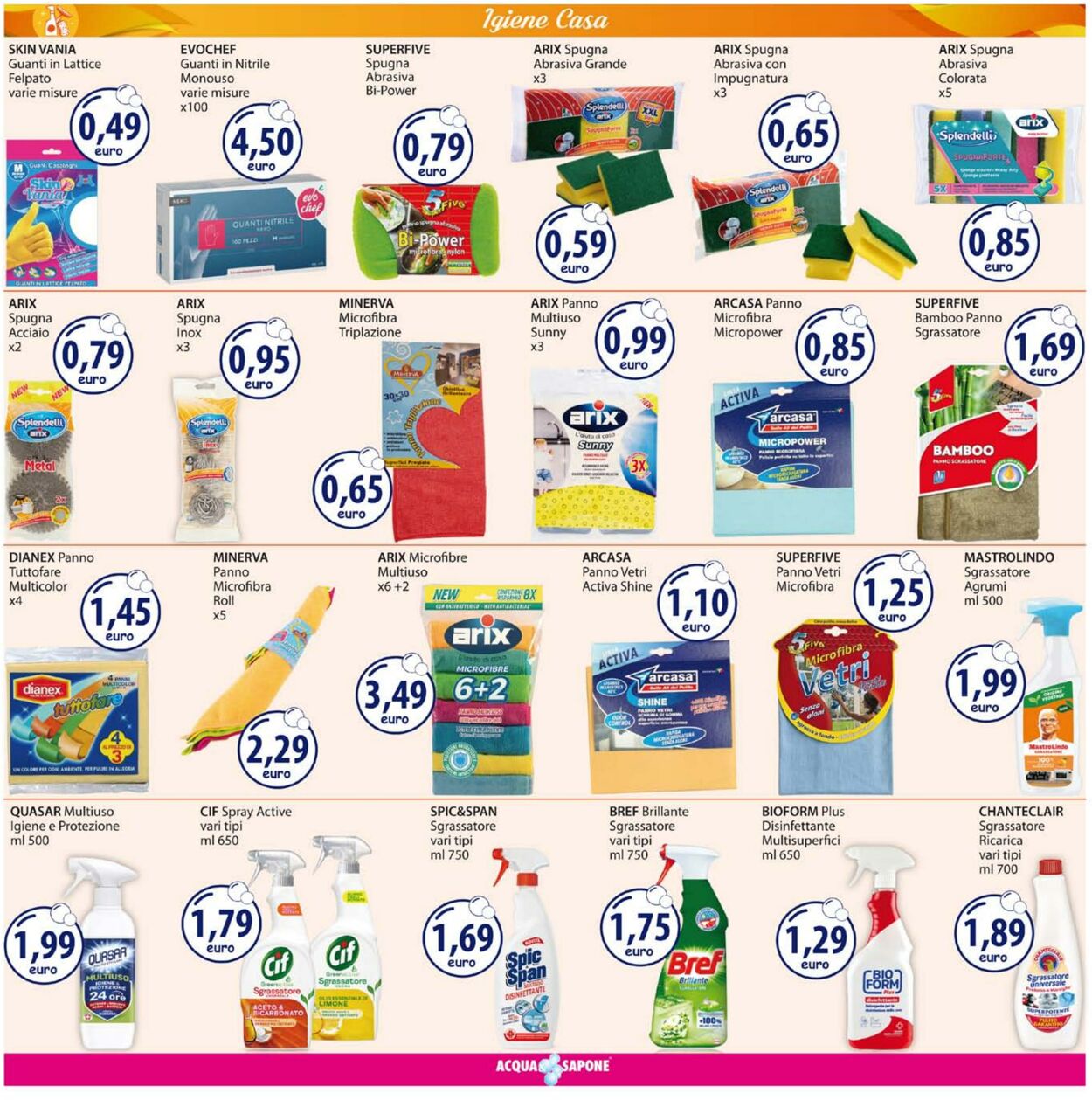 Volantino Acqua e sapone 27.02.2023 - 12.03.2023