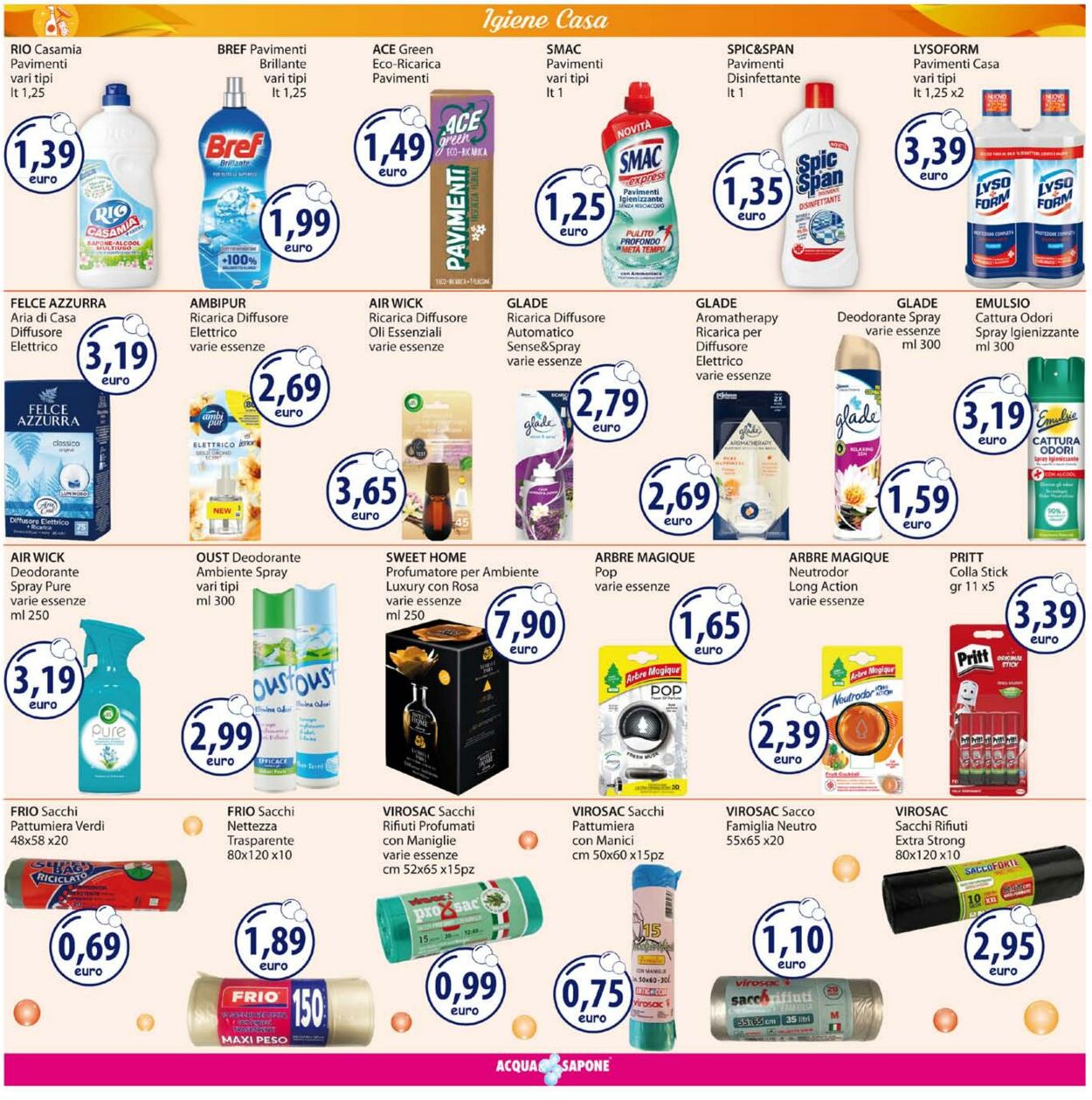 Volantino Acqua e sapone 27.02.2023 - 12.03.2023