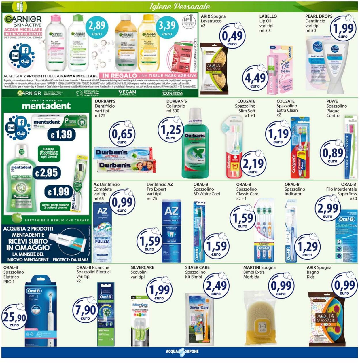 Volantino Acqua e sapone 27.02.2023 - 12.03.2023