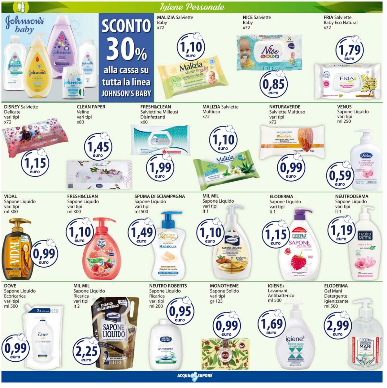 Volantino Acqua e sapone 27.02.2023 - 12.03.2023