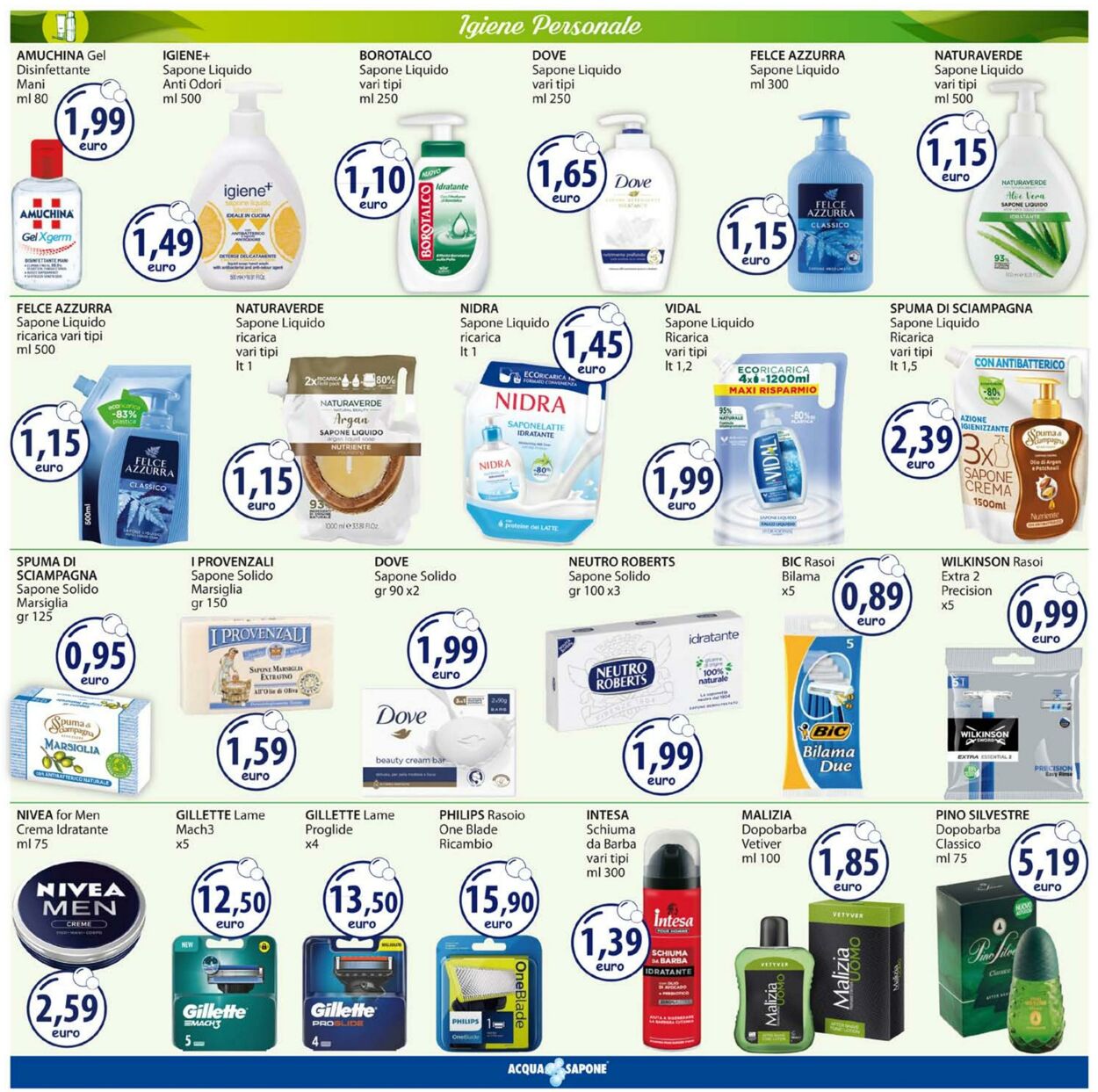 Volantino Acqua e sapone 27.03.2023 - 09.04.2023