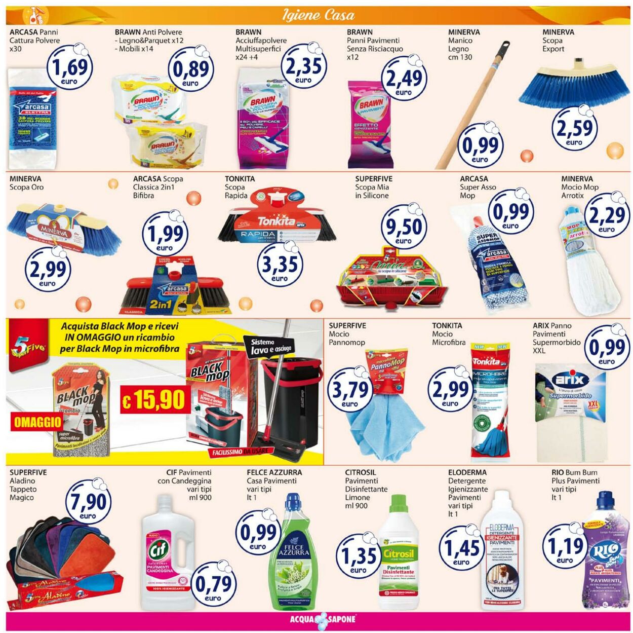 Volantino Acqua e sapone 27.03.2023 - 09.04.2023