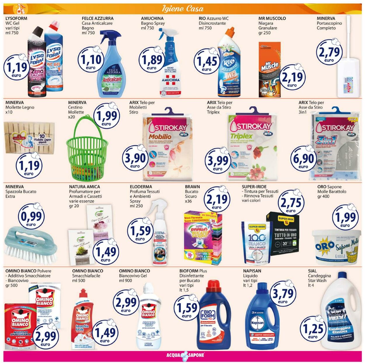 Volantino Acqua e sapone 27.03.2023 - 09.04.2023