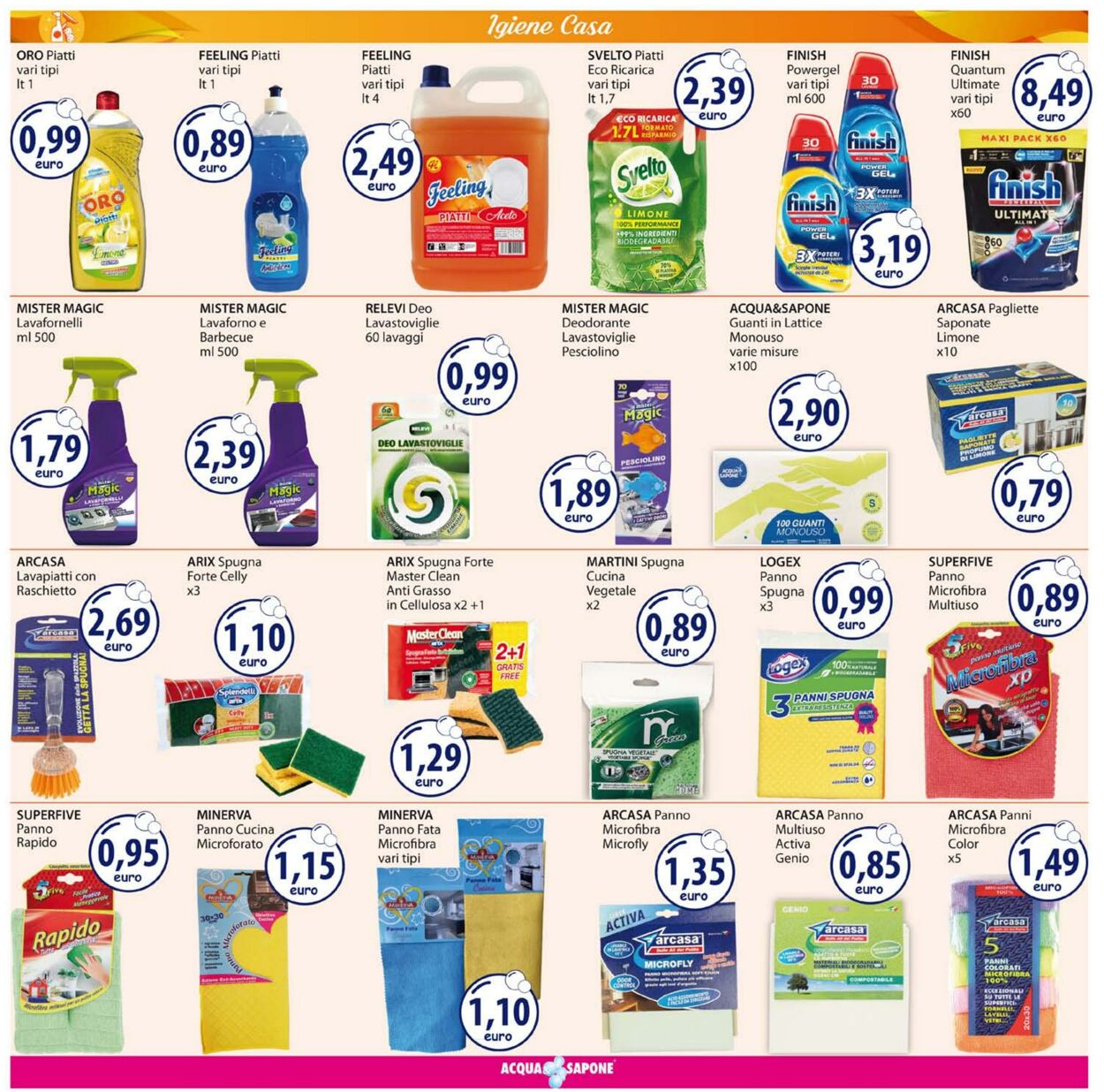 Volantino Acqua e sapone 27.03.2023 - 09.04.2023