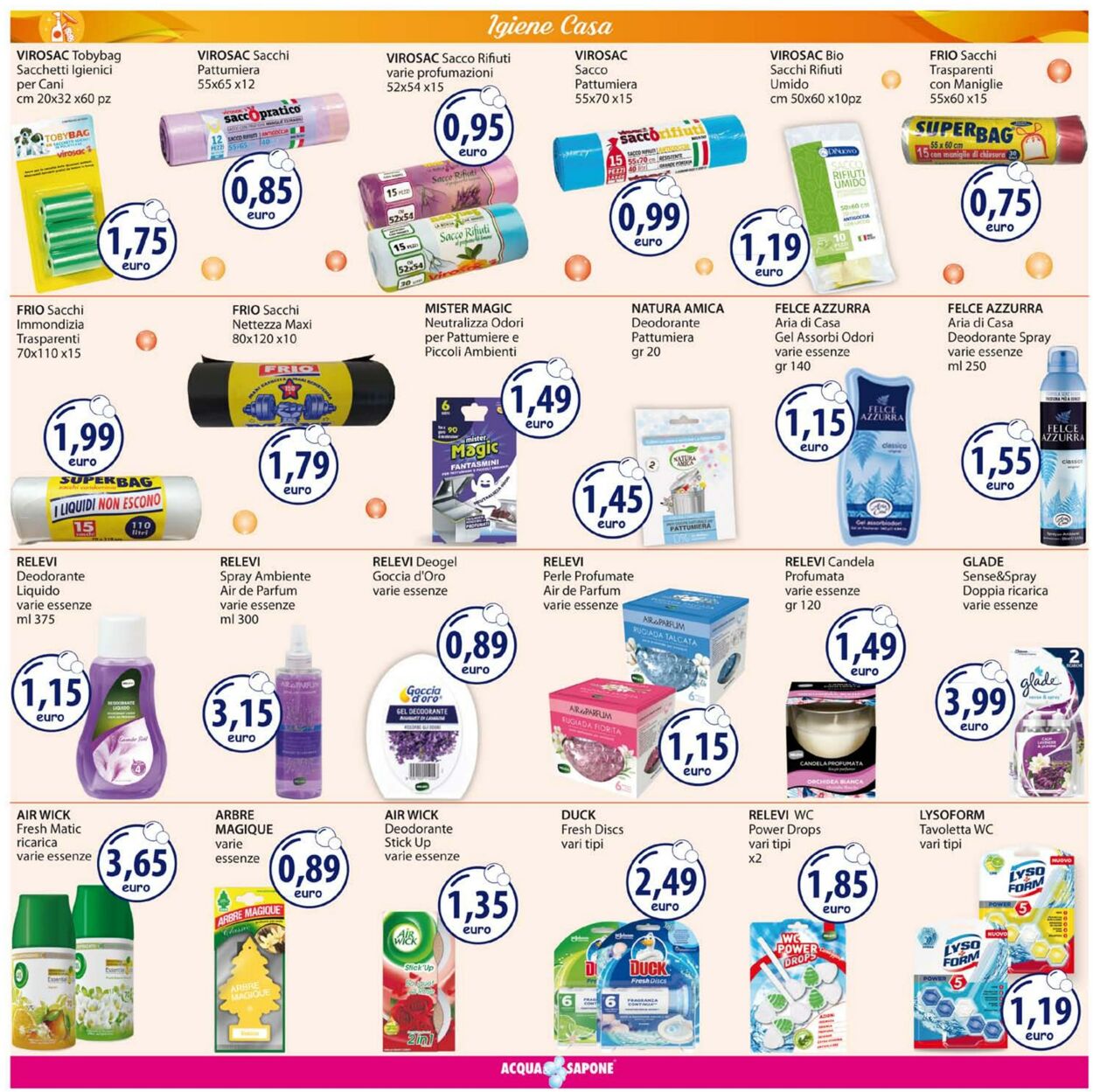 Volantino Acqua e sapone 27.03.2023 - 09.04.2023