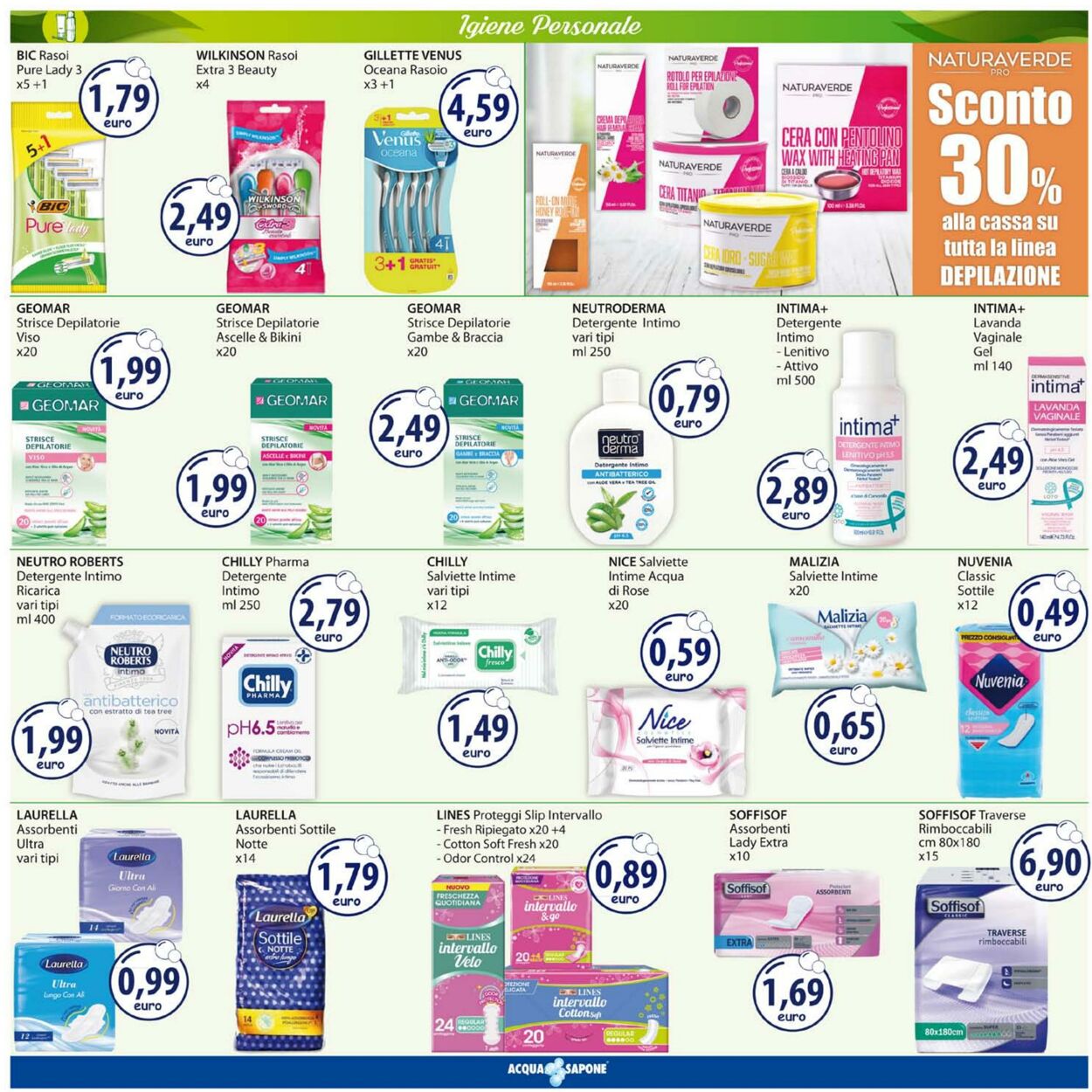 Volantino Acqua e sapone 27.03.2023 - 09.04.2023