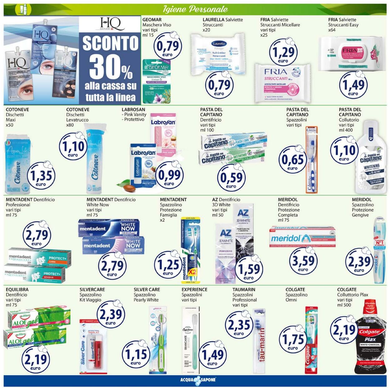 Volantino Acqua e sapone 27.03.2023 - 09.04.2023