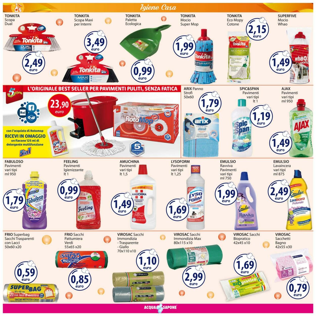 Volantino Acqua e sapone 11.04.2023 - 23.04.2023