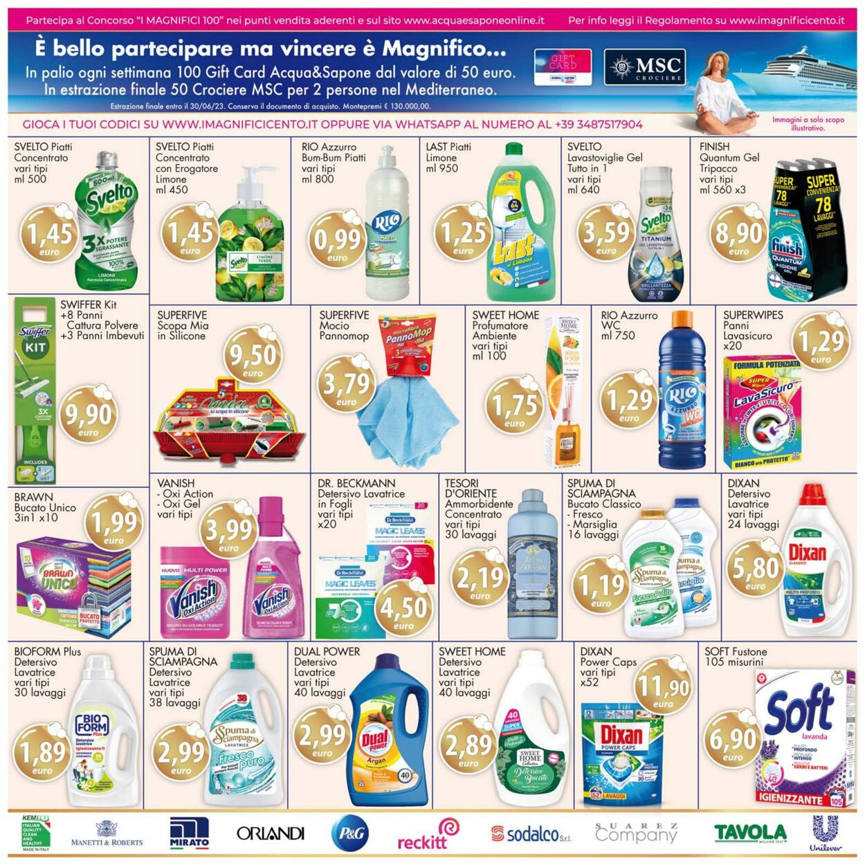 Volantino Acqua e sapone 11.04.2023 - 23.04.2023