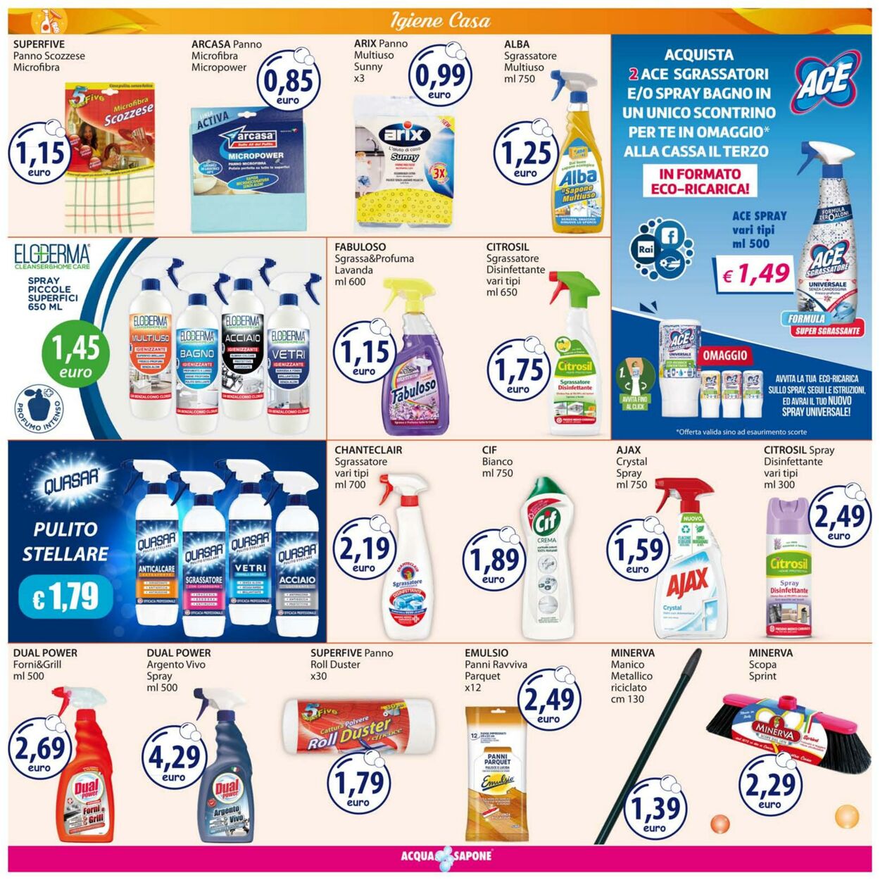 Volantino Acqua e sapone 11.04.2023 - 23.04.2023