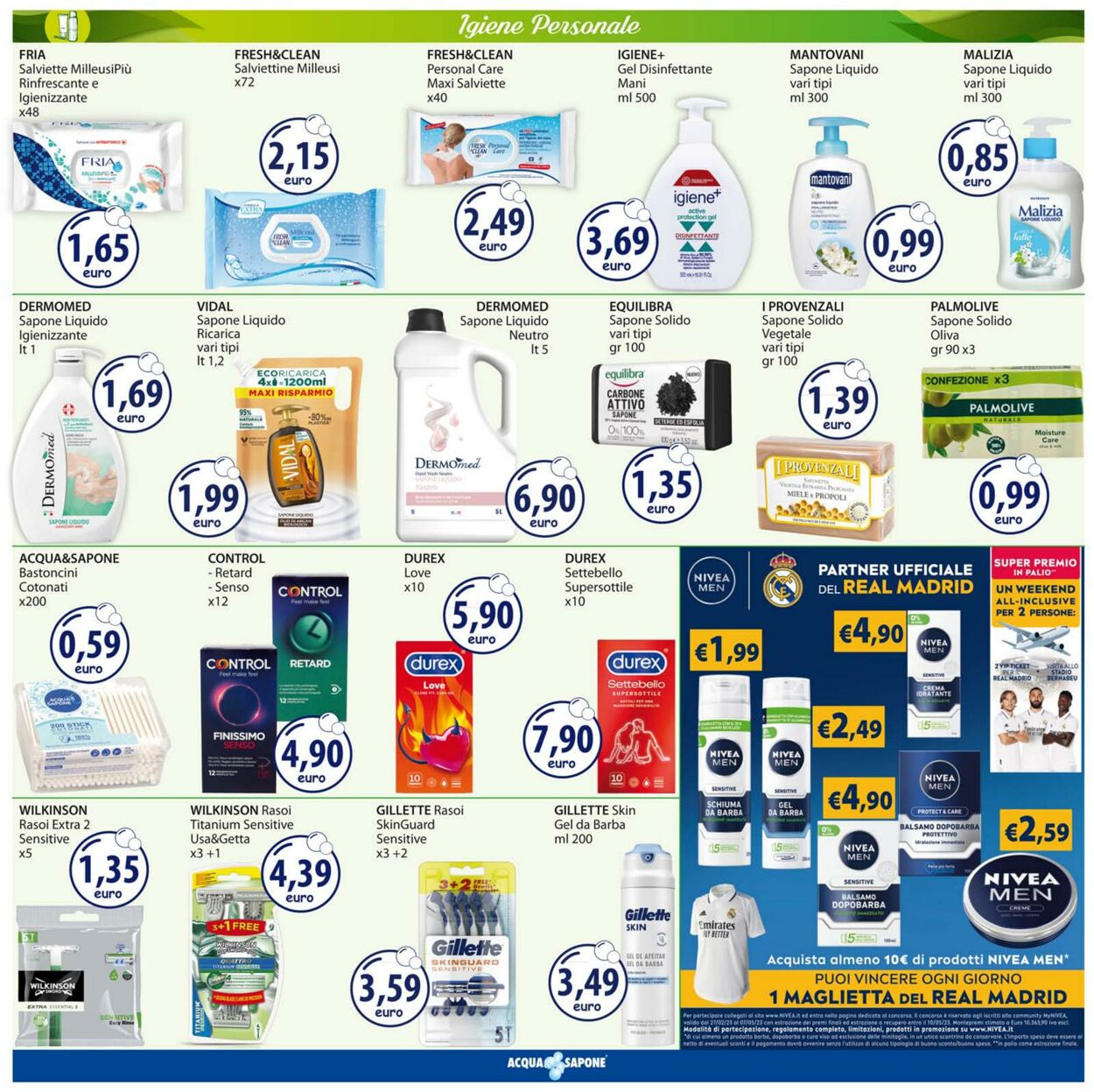 Volantino Acqua e sapone 11.04.2023 - 23.04.2023