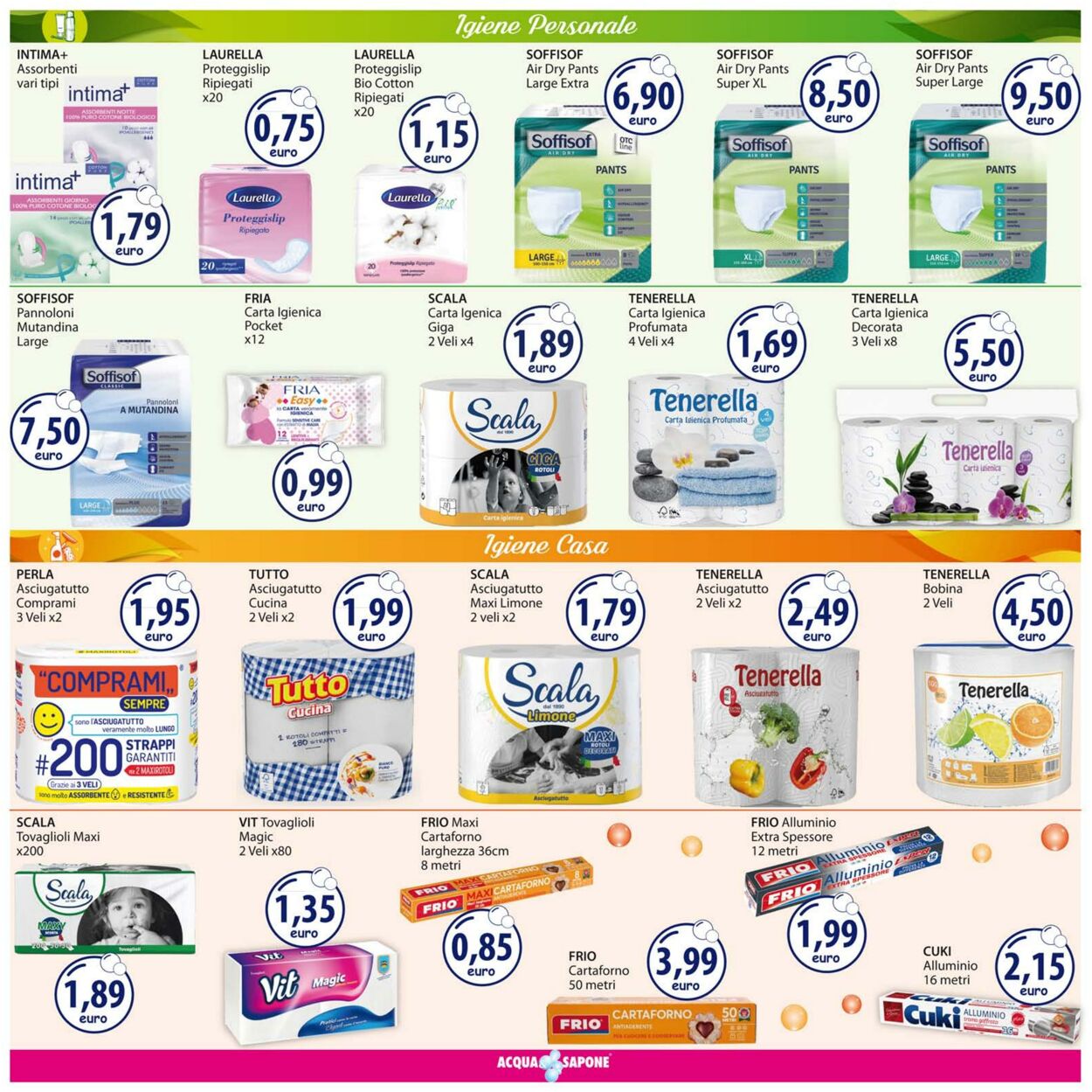 Volantino Acqua e sapone 11.04.2023 - 23.04.2023