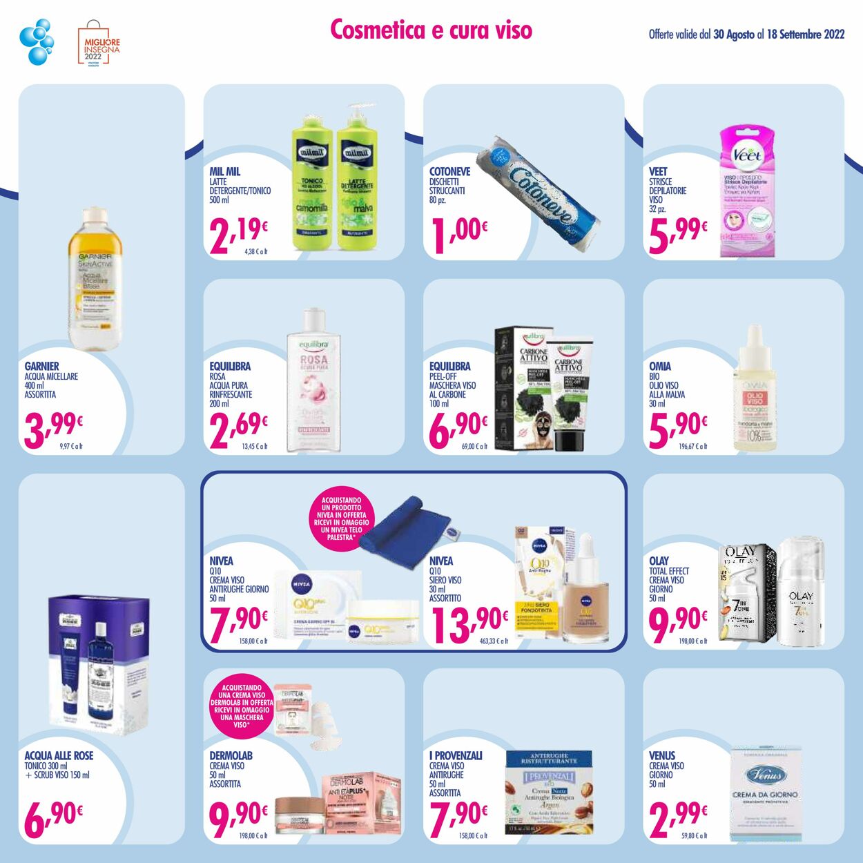 Volantino Acqua e sapone 30.08.2022 - 18.09.2022