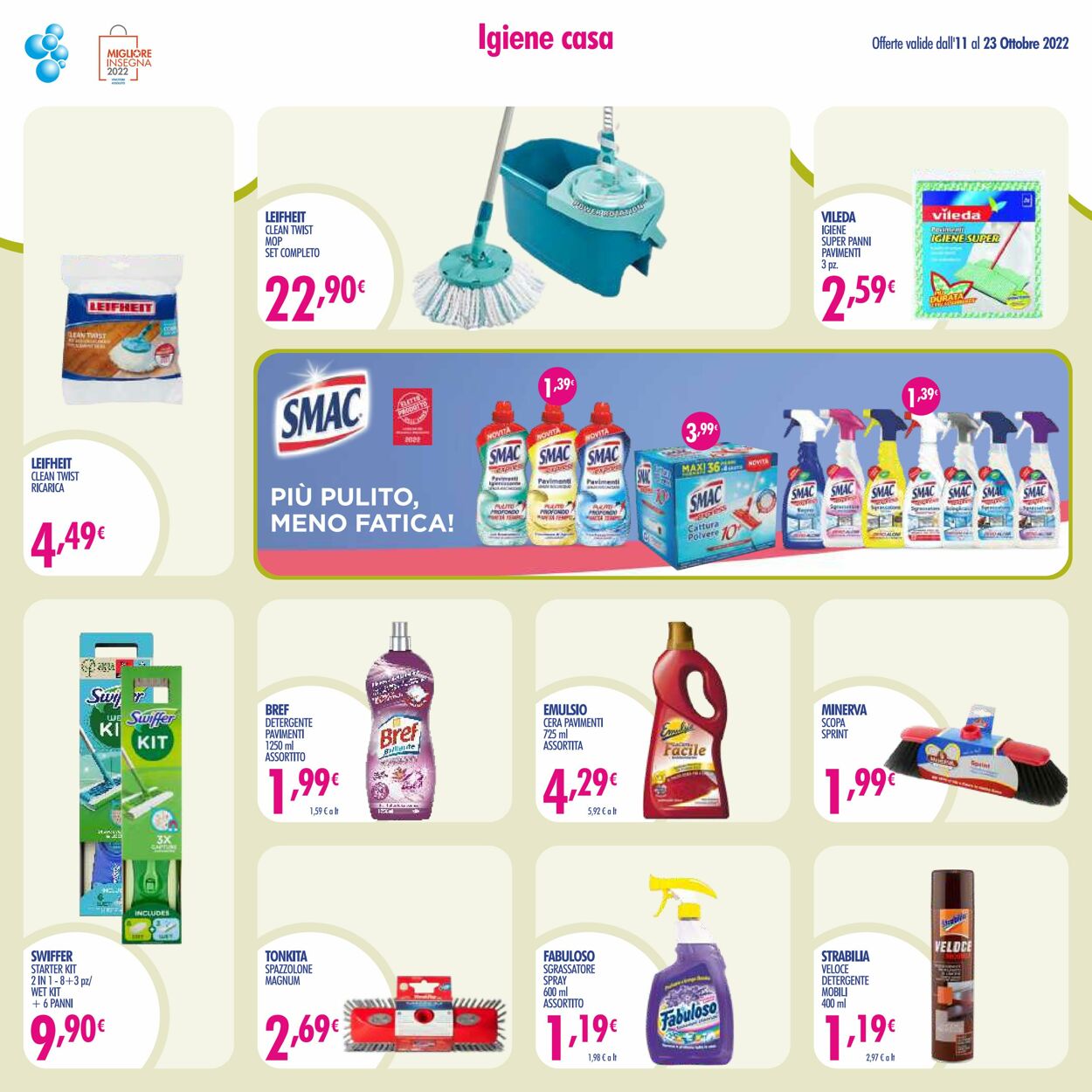 Volantino Acqua e sapone 11.10.2022 - 23.10.2022