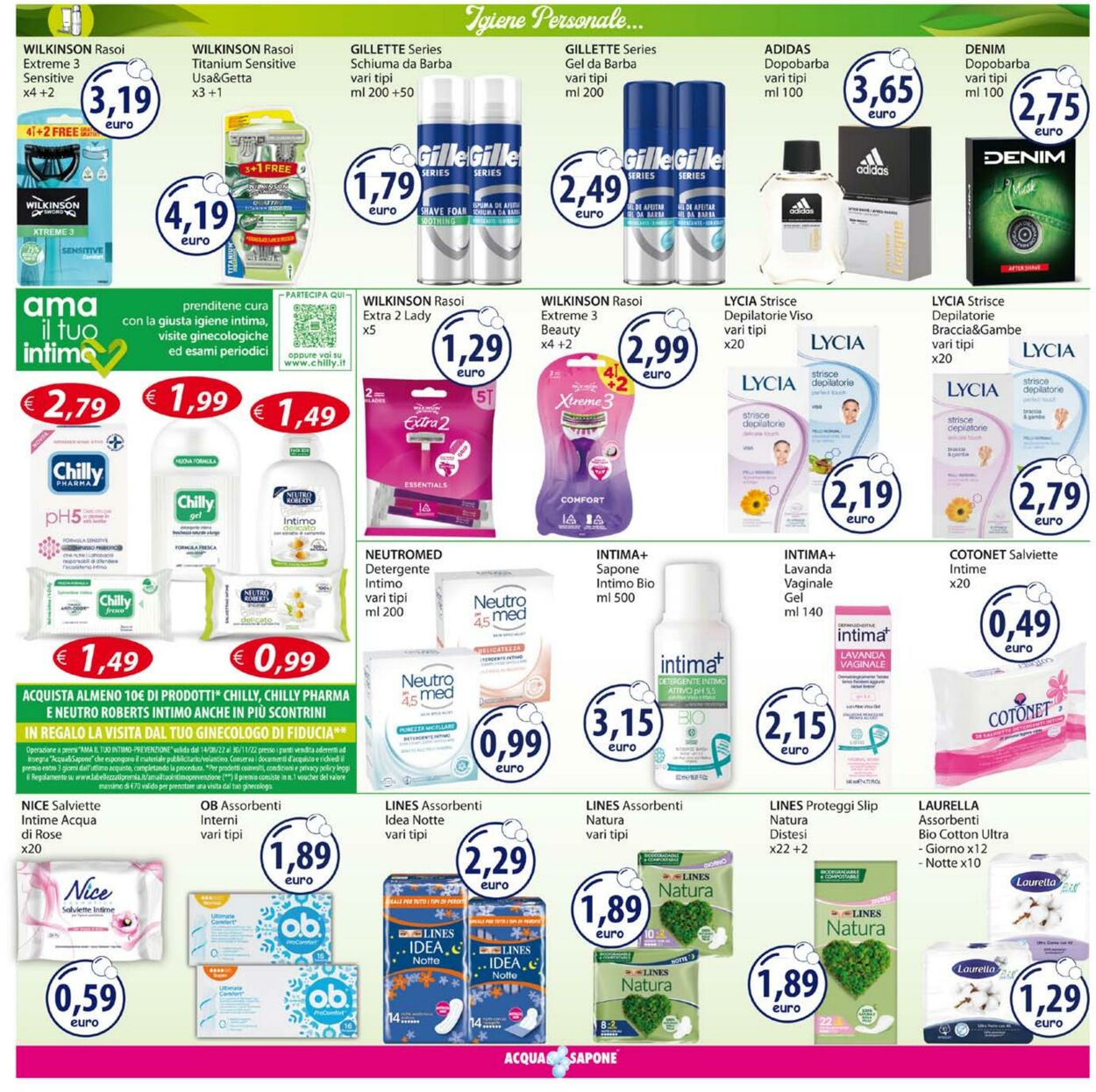 Volantino Acqua e sapone 12.09.2022 - 25.09.2022