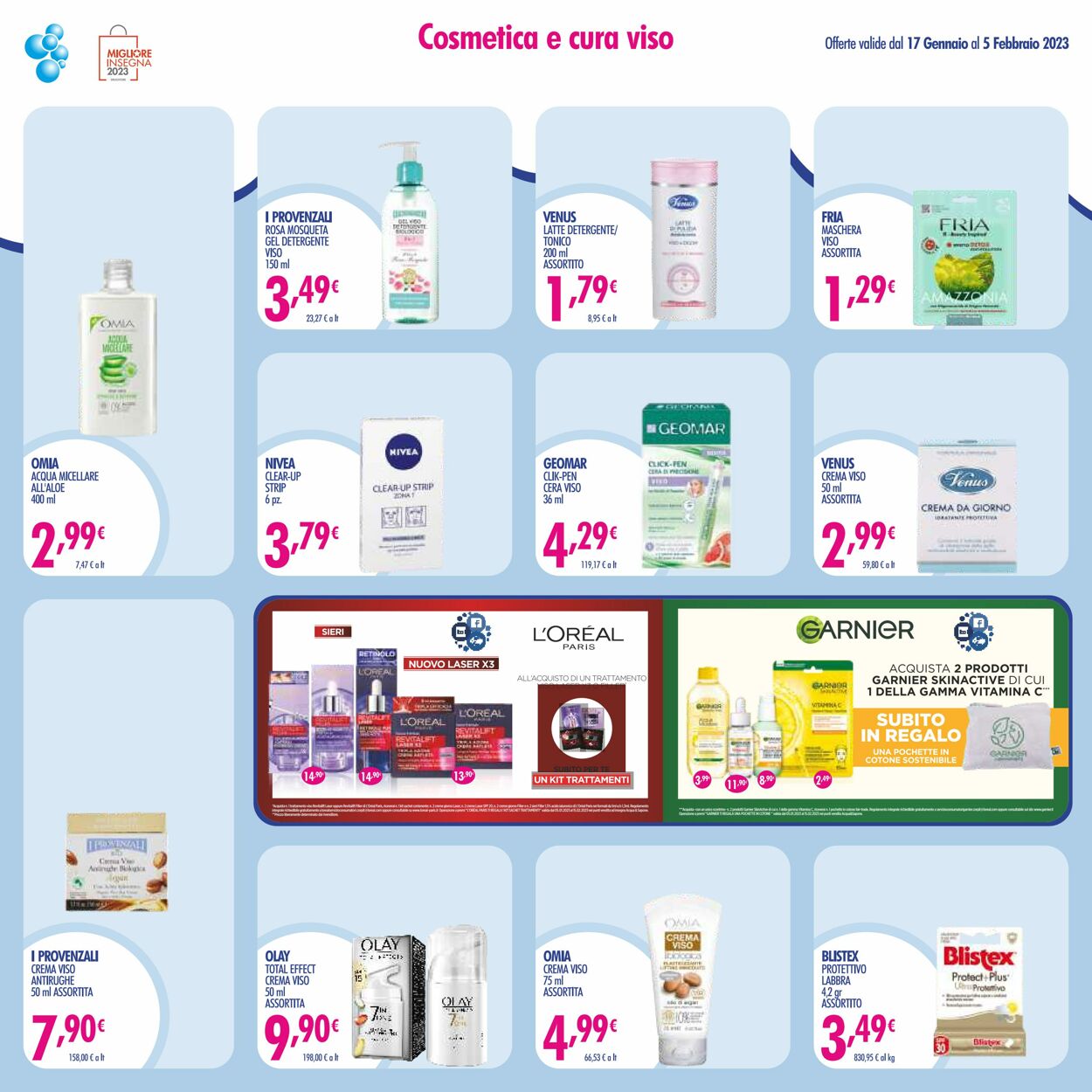 Volantino Acqua e sapone 17.01.2023 - 05.02.2023