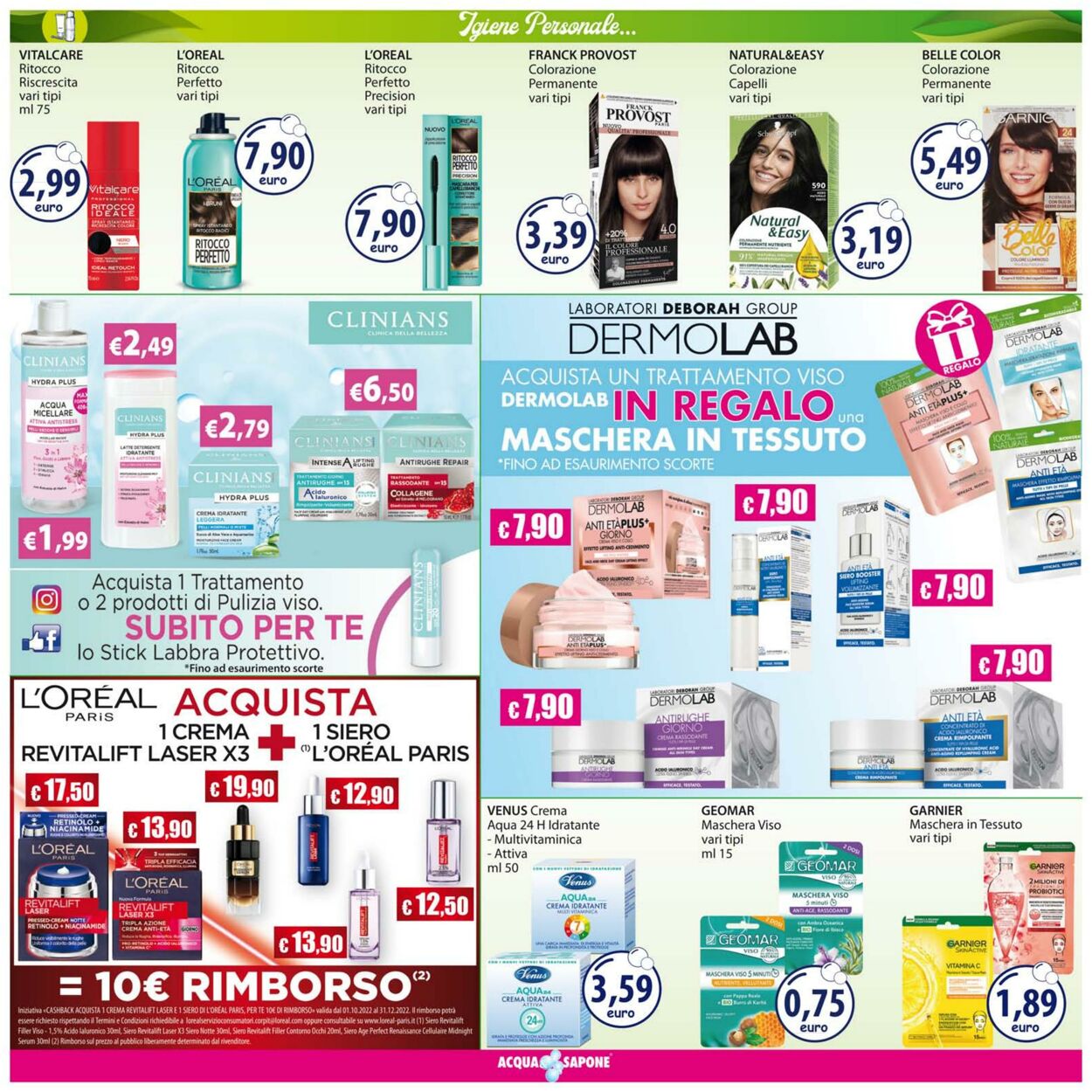 Volantino Acqua e sapone 21.11.2022 - 04.12.2022