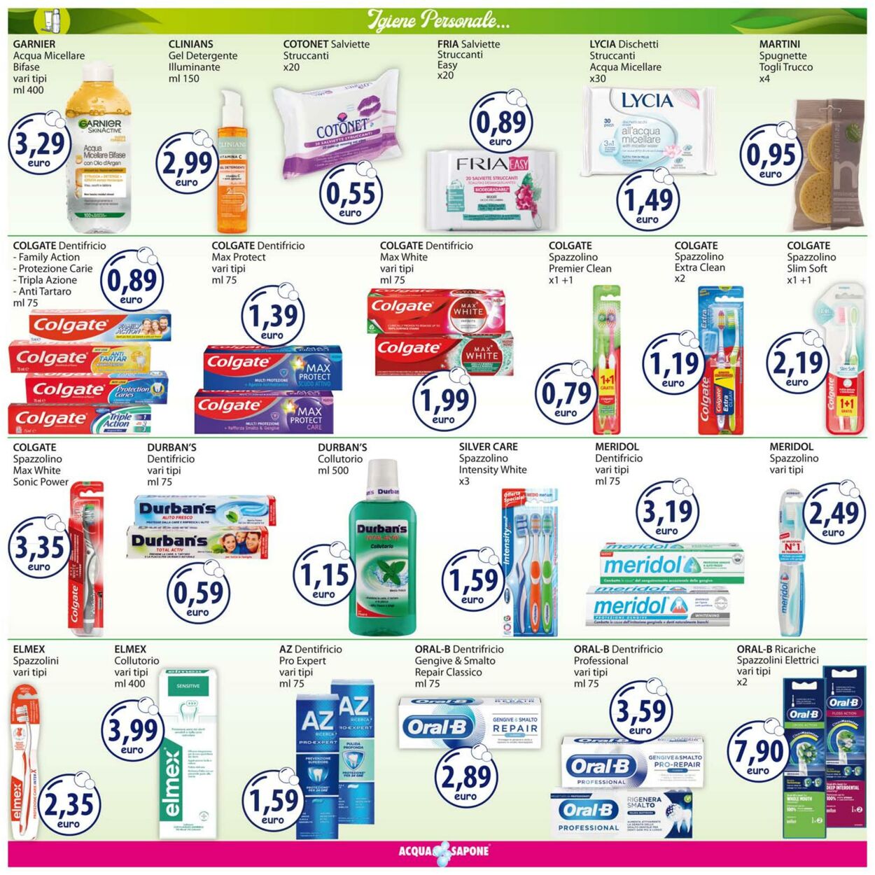 Volantino Acqua e sapone 21.11.2022 - 04.12.2022