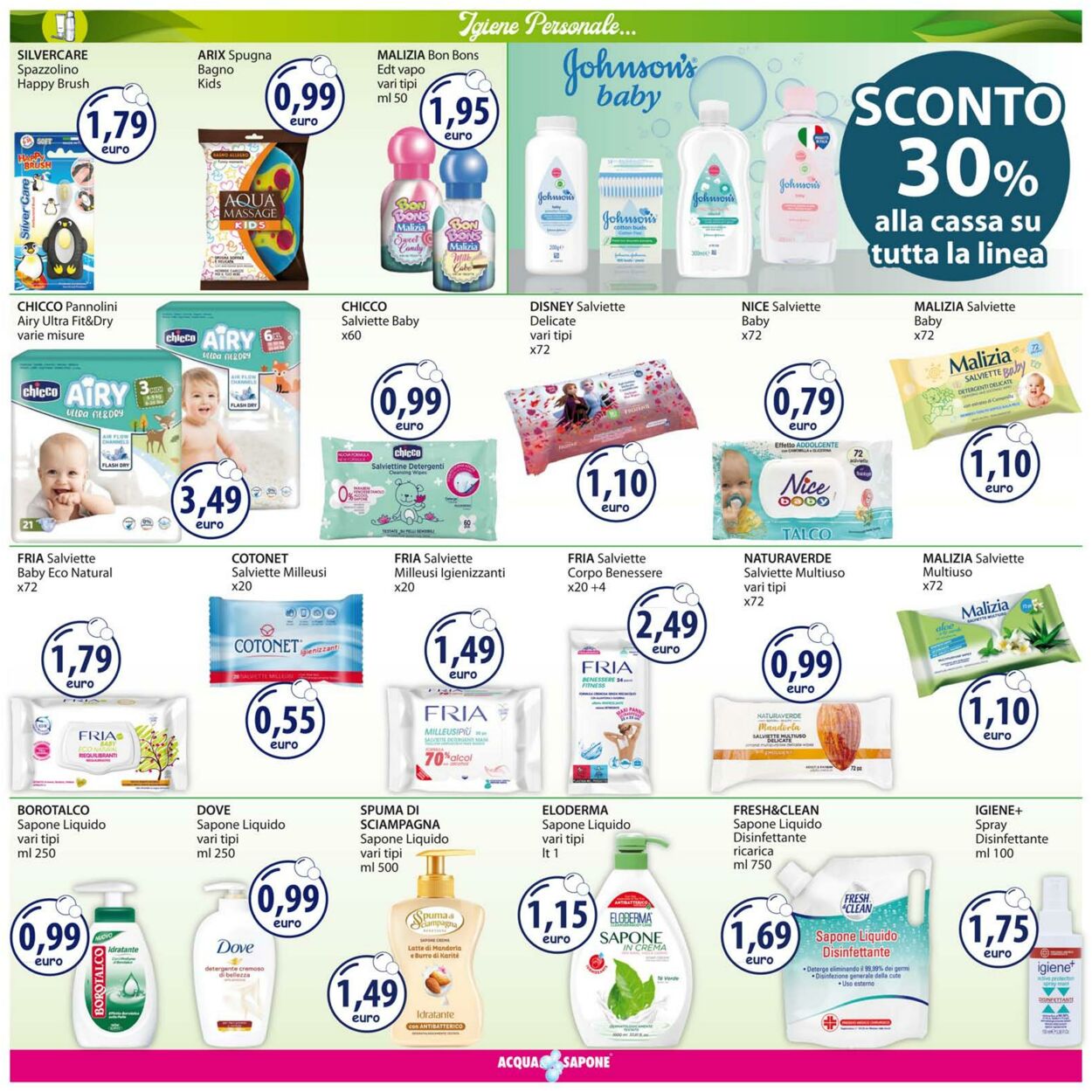 Volantino Acqua e sapone 21.11.2022 - 04.12.2022