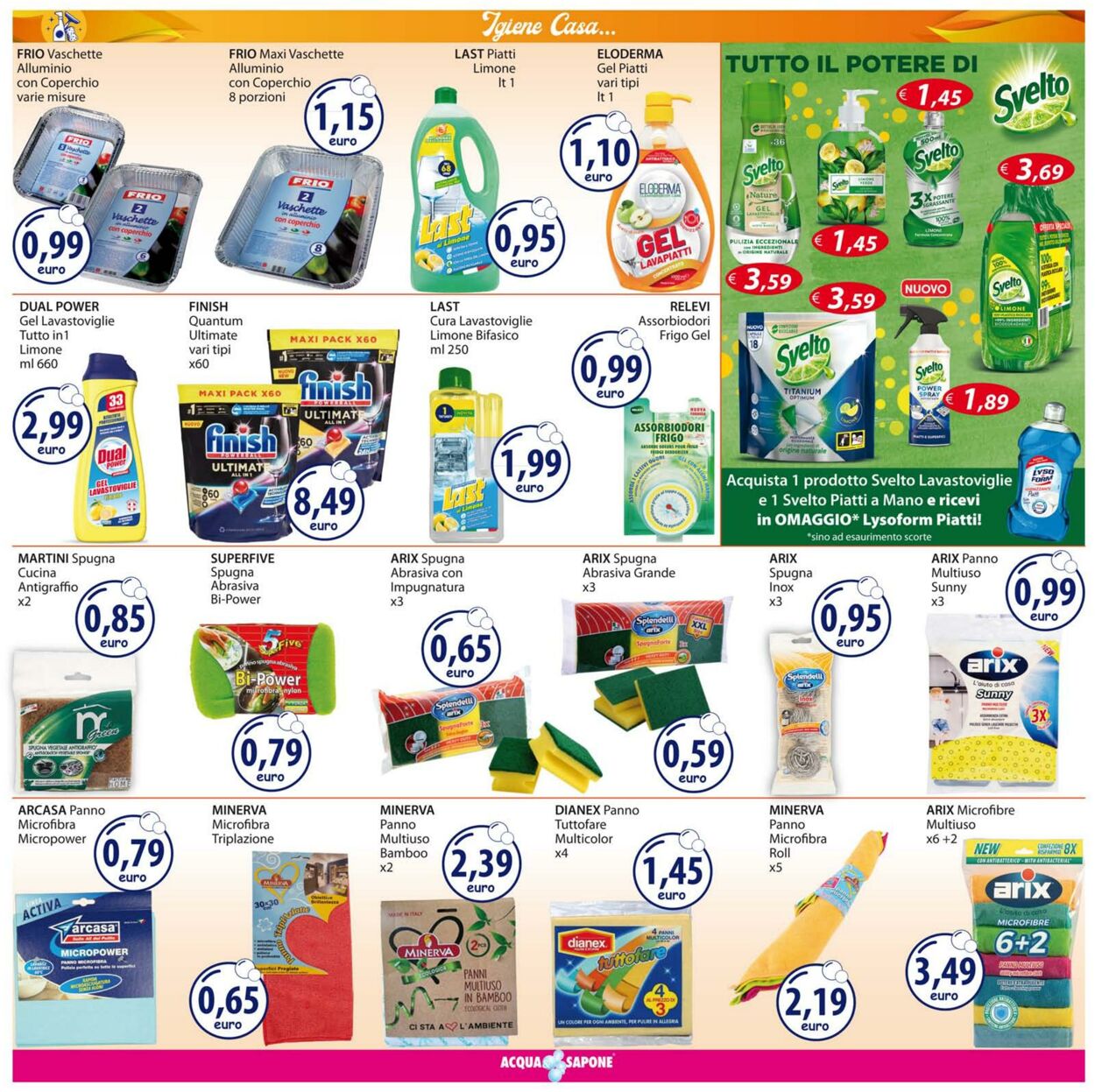 Volantino Acqua e sapone 21.11.2022 - 04.12.2022