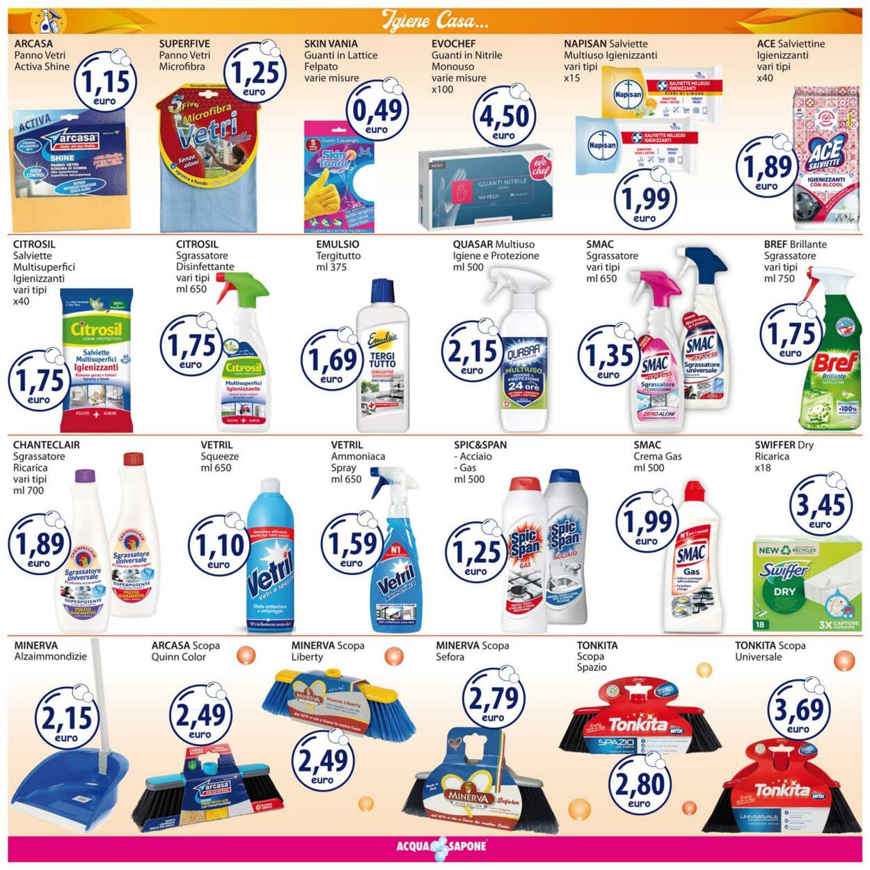 Volantino Acqua e sapone 21.11.2022 - 04.12.2022