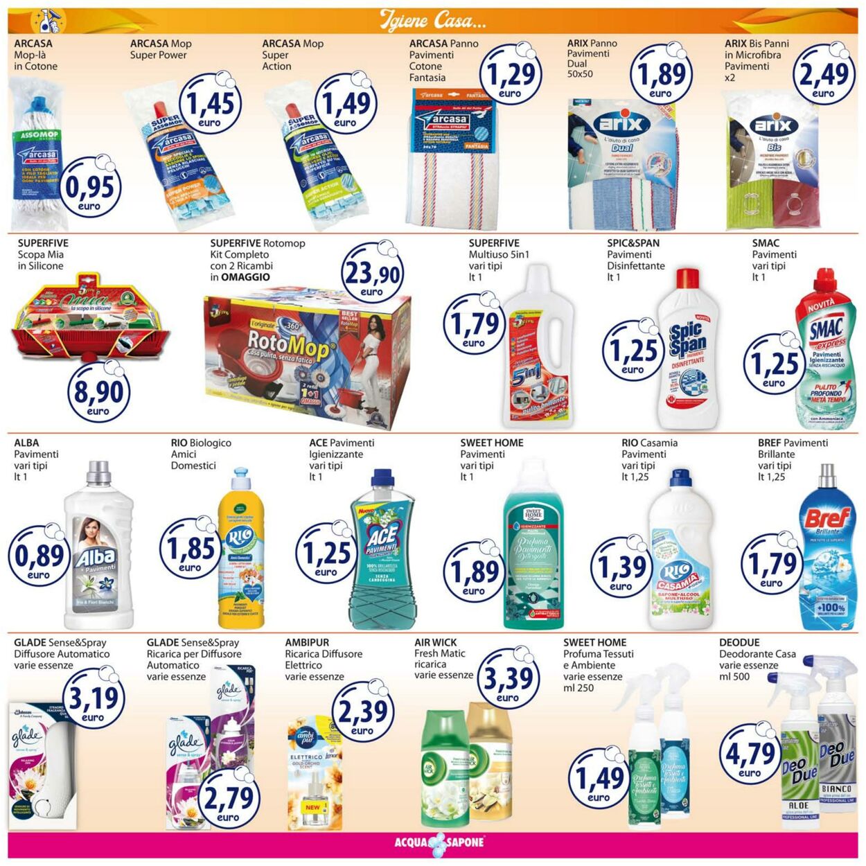 Volantino Acqua e sapone 21.11.2022 - 04.12.2022