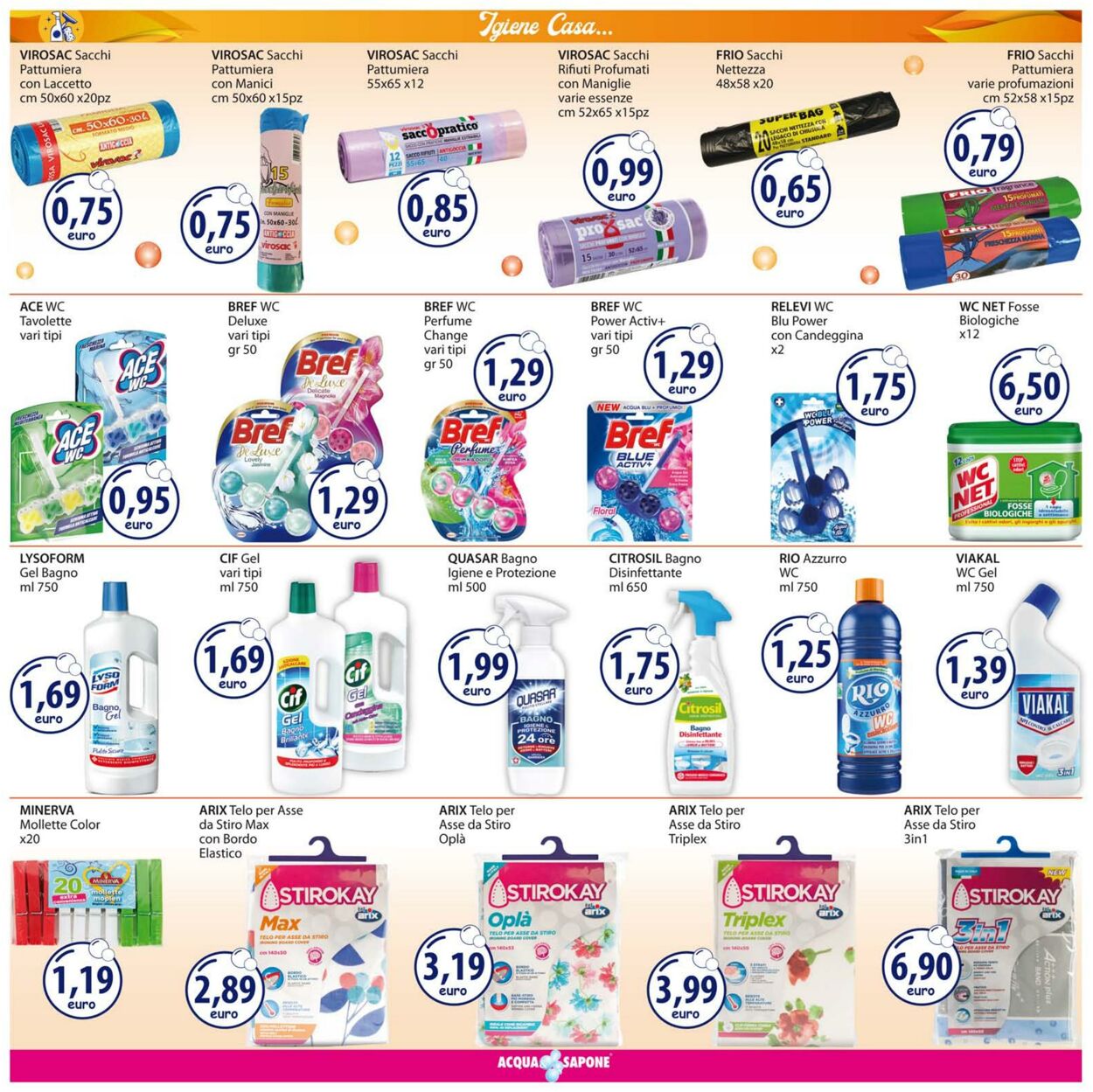 Volantino Acqua e sapone 21.11.2022 - 04.12.2022