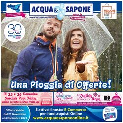 Volantino Acqua e sapone 21.11.2022 - 04.12.2022