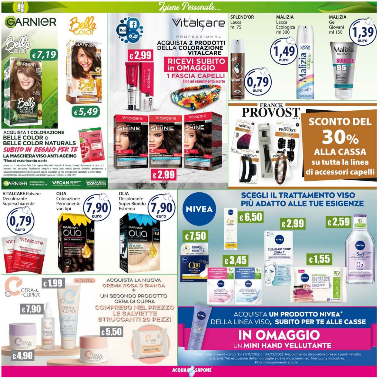 Volantino Acqua e sapone 15.12.2022 - 18.12.2022