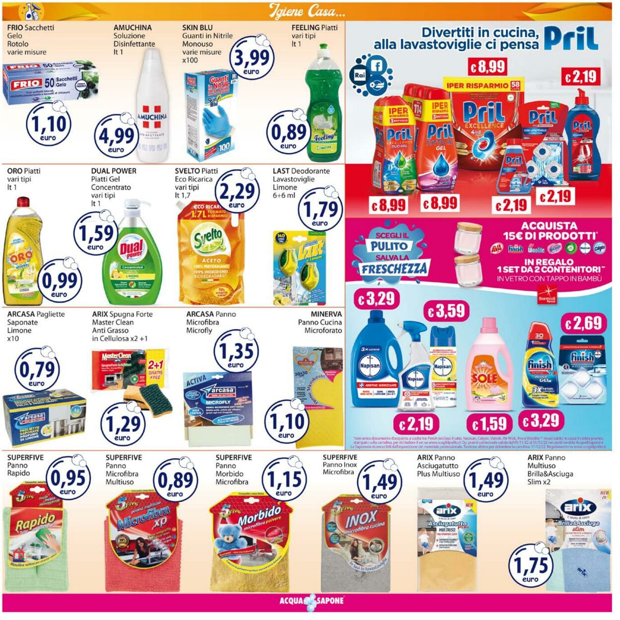 Volantino Acqua e sapone 05.12.2022 - 18.12.2022