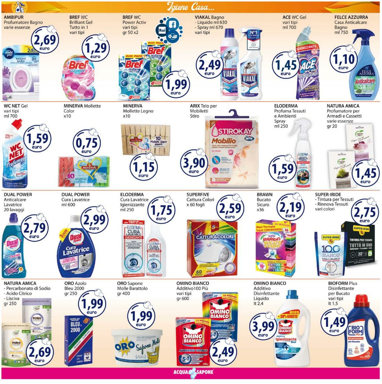 Volantino Acqua e sapone 05.12.2022 - 18.12.2022