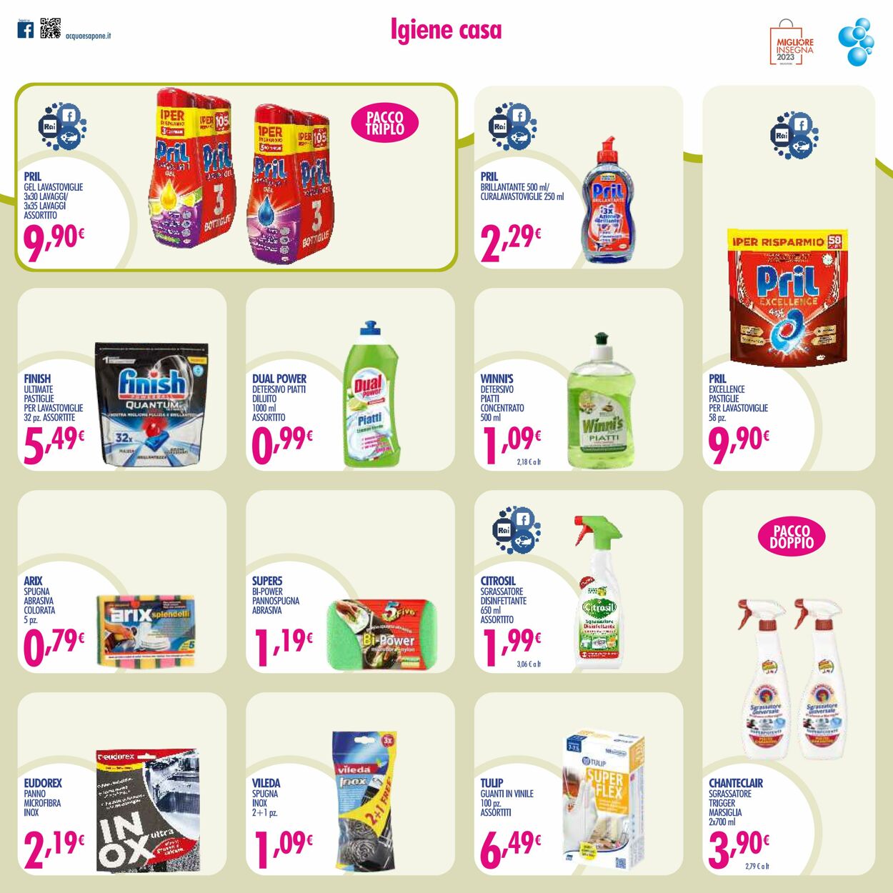 Volantino Acqua e sapone 07.02.2023 - 26.02.2023